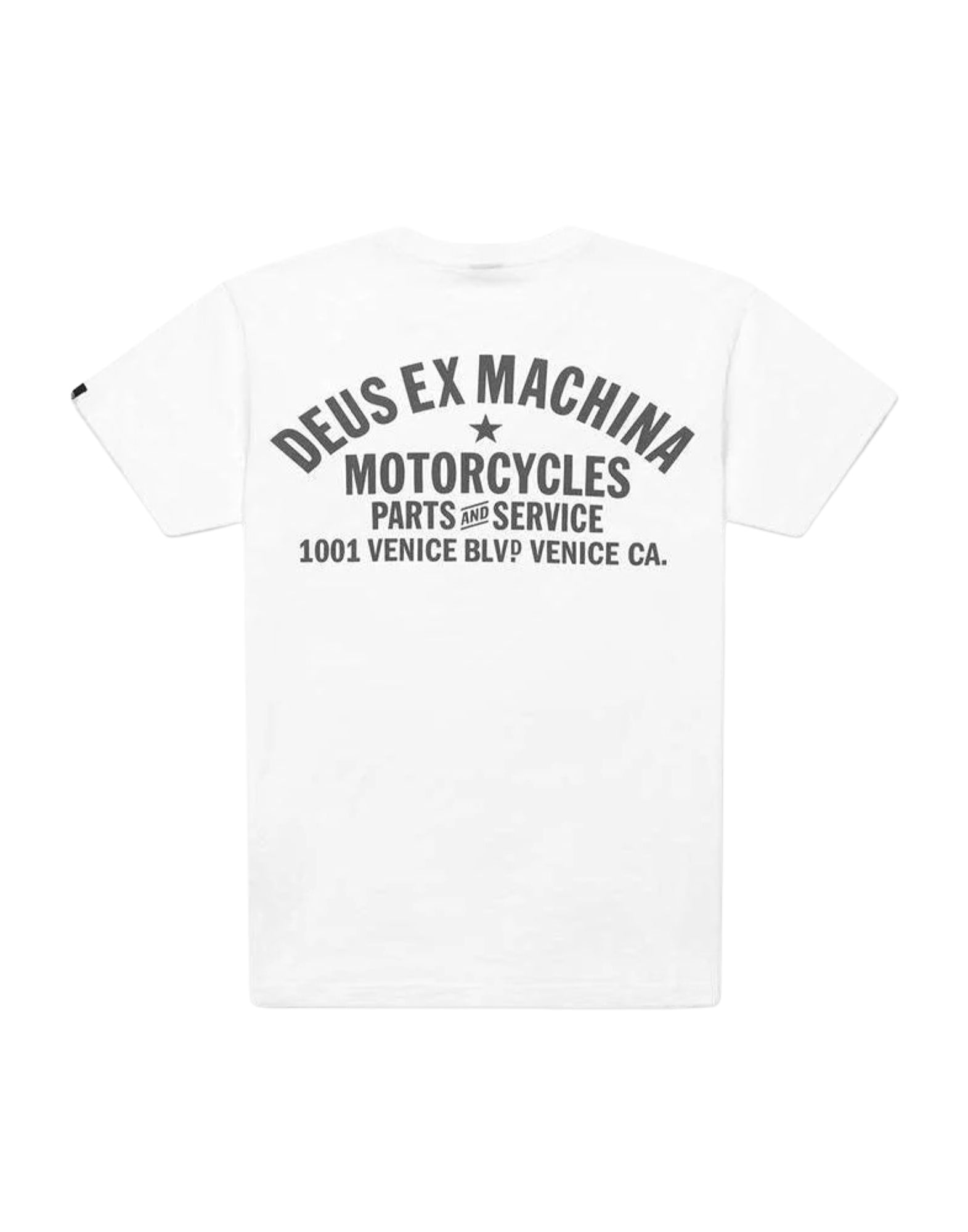 Deus Ex Machina Venice Address White T-Shirt Men DM261MTS124010090