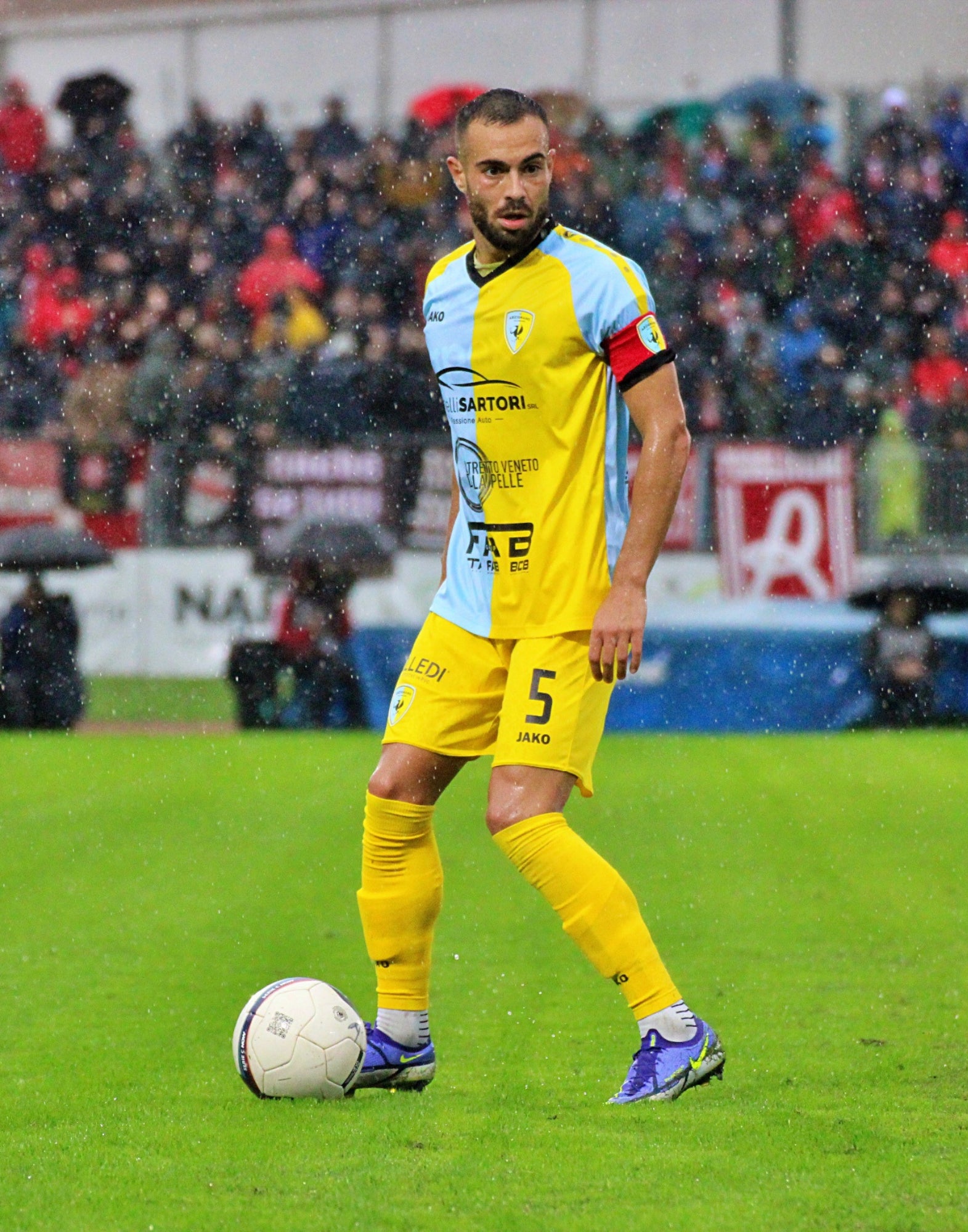 Pantaloncino Giallo Nero FC Arzignano