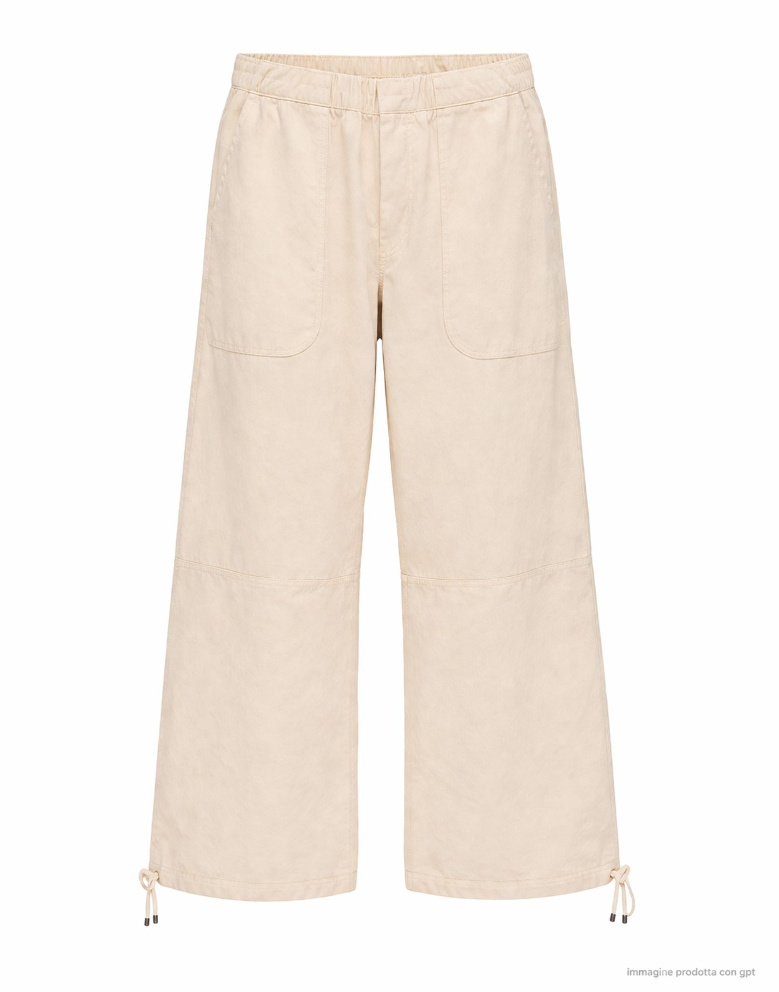 Men’s Loose Pant Beige Loose Fit Twill Garment-Dyed S26309 003 BEIGE LOOSE PANT