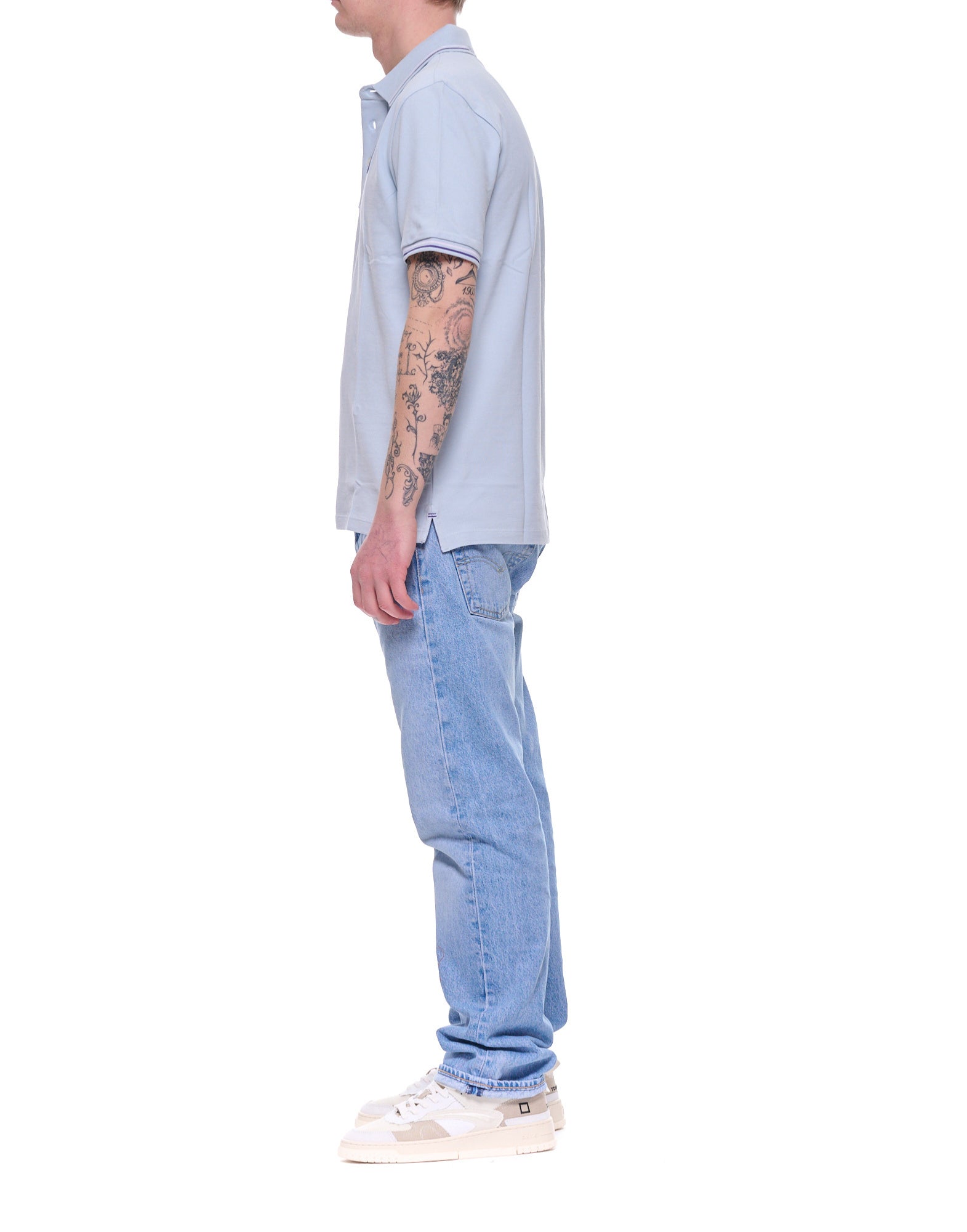 Blauer Agassiz Cotton Polo Shirt Light Blue – Men’s Regular Fit 26SBLUT02293-006802 80E