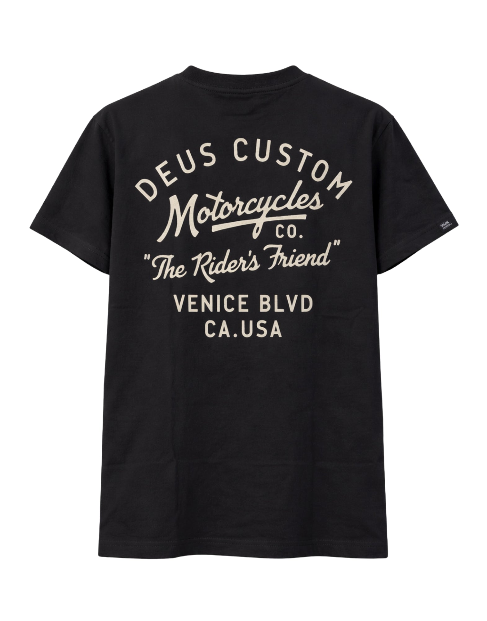Deus Ex Machina Camber Cotton T-Shirt Black Men’s D261MTS320099090