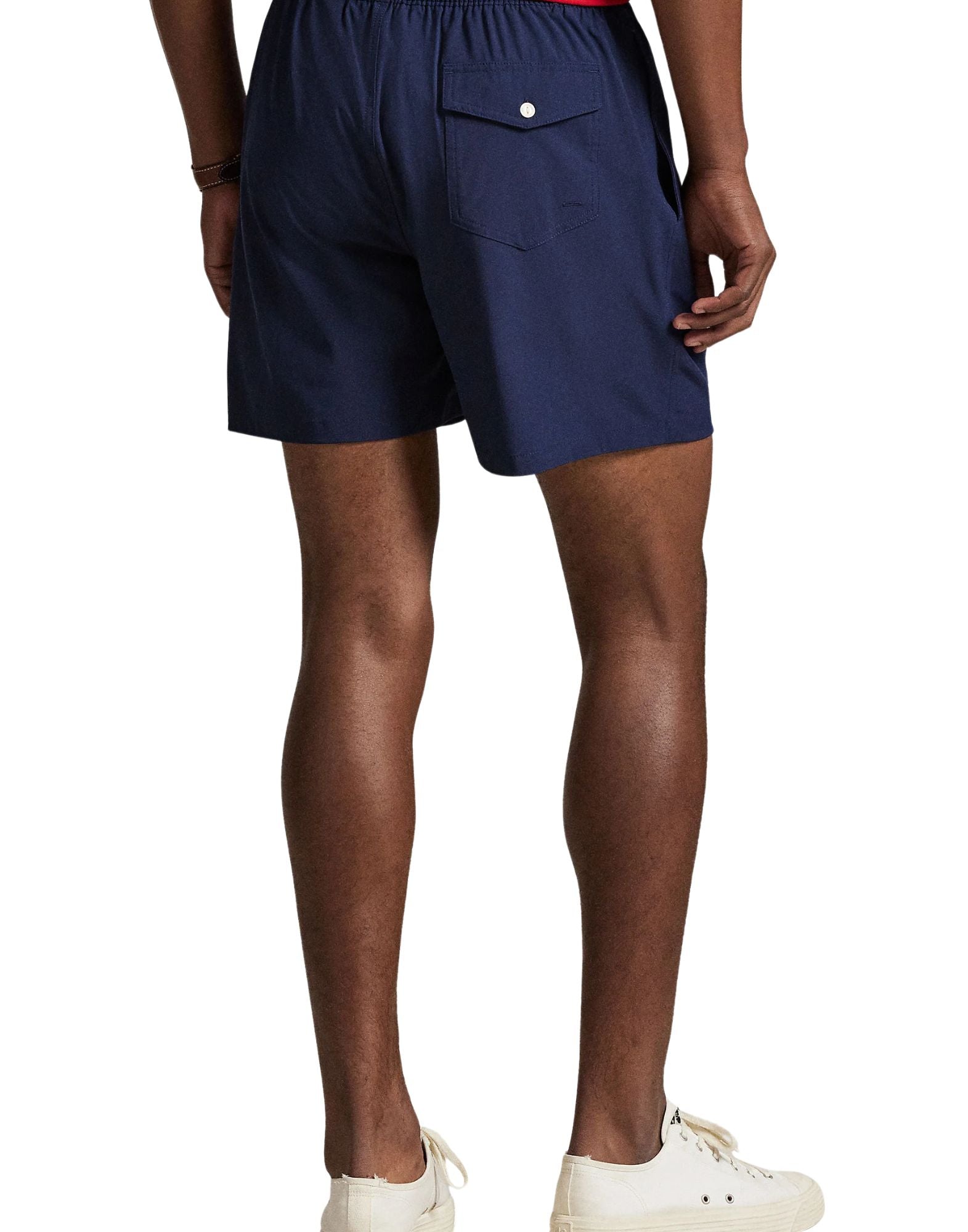 Polo Ralph Lauren 5.75-Inch Traveler Classic Swim Trunk Cruise Navy Men’s 710P07272502 CLASSIC BLUE