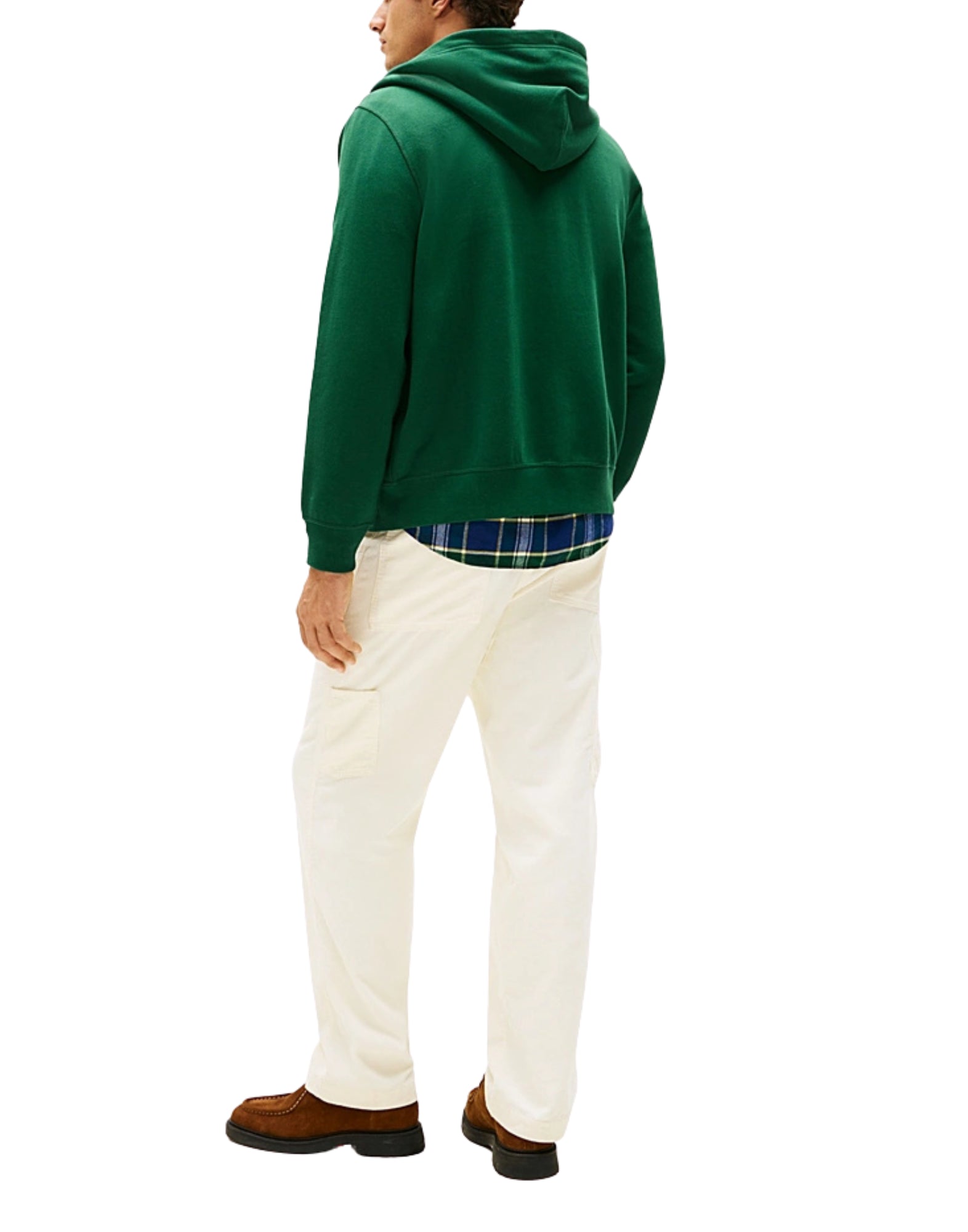 37234 L6K GRÜNER FLEECE-REISSVERSCHLUSS - Felpe - TOMMY HILFIGER