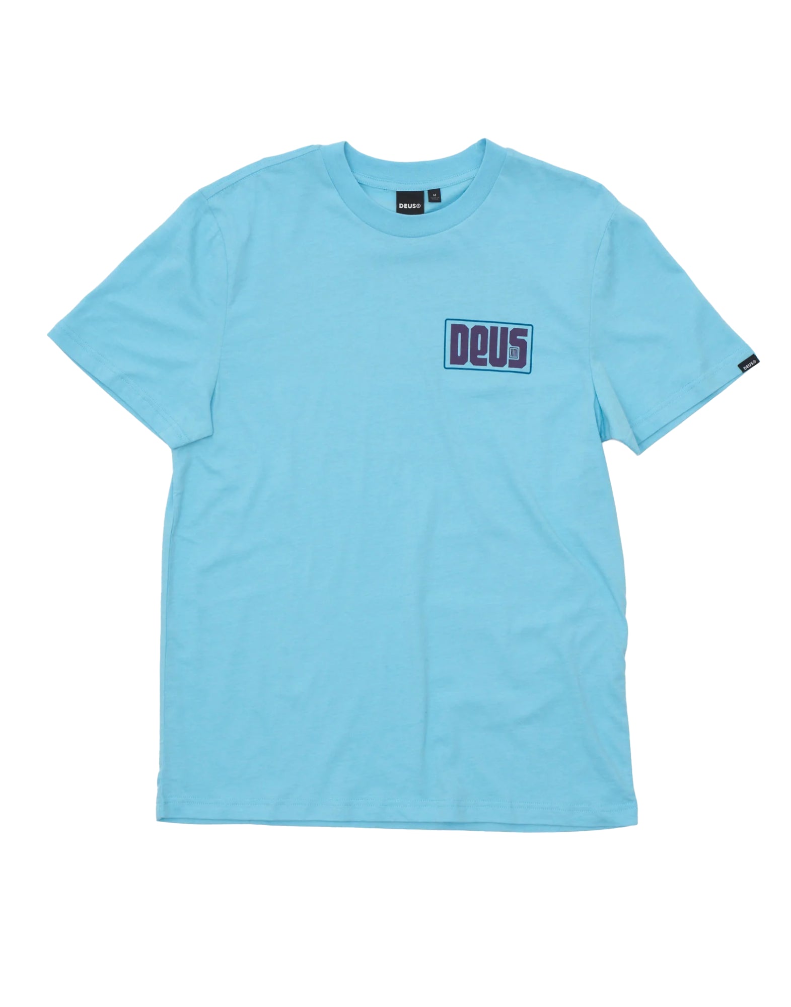 티셔츠 맨 DMP251953A 스카이 블루 중단 티 Deus Ex Machina