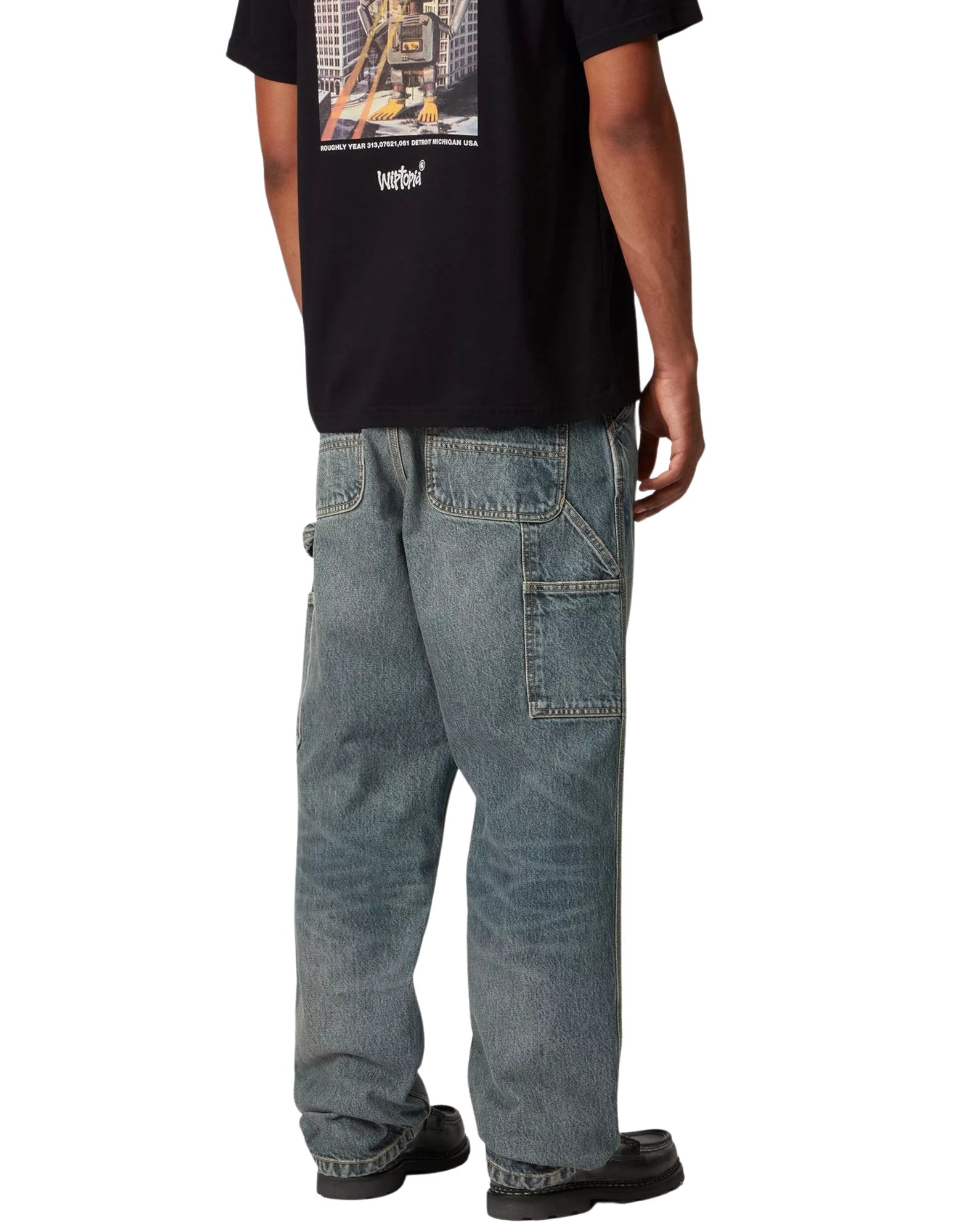 I032024 01Q32 GENOUX SIMPLE 'SMITH' BLEU DENIM - Jeans - CARHARTT WIP