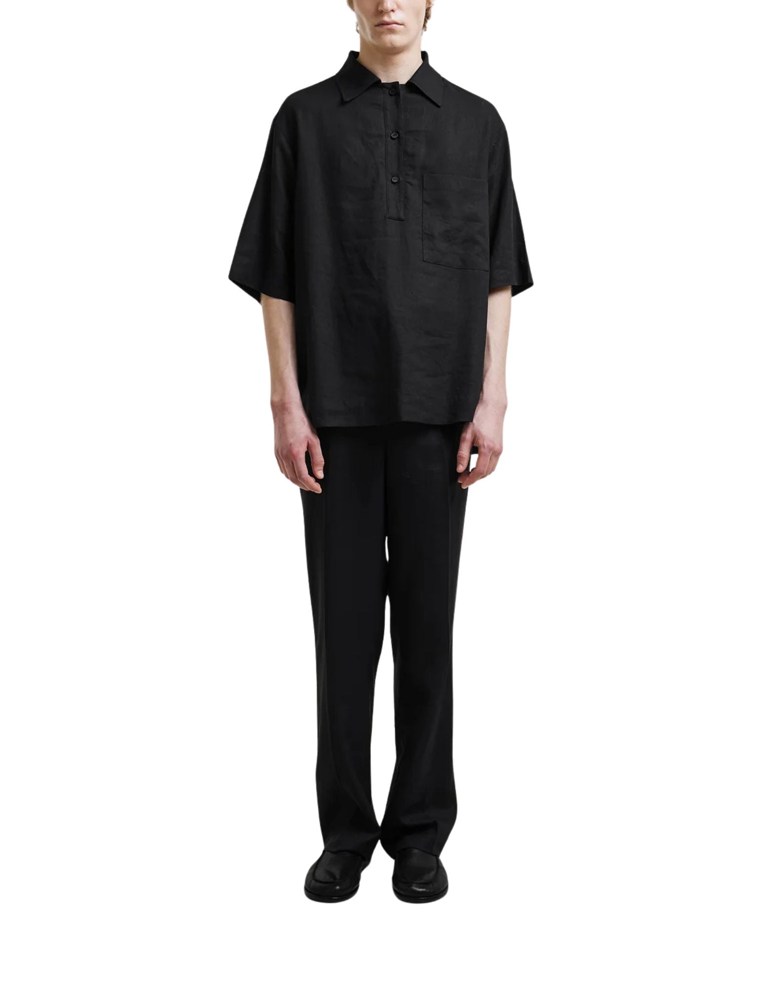 Hevò Montursi Surchemise en lin mélangé pour homme 060 MONTURSI SC L707 0303