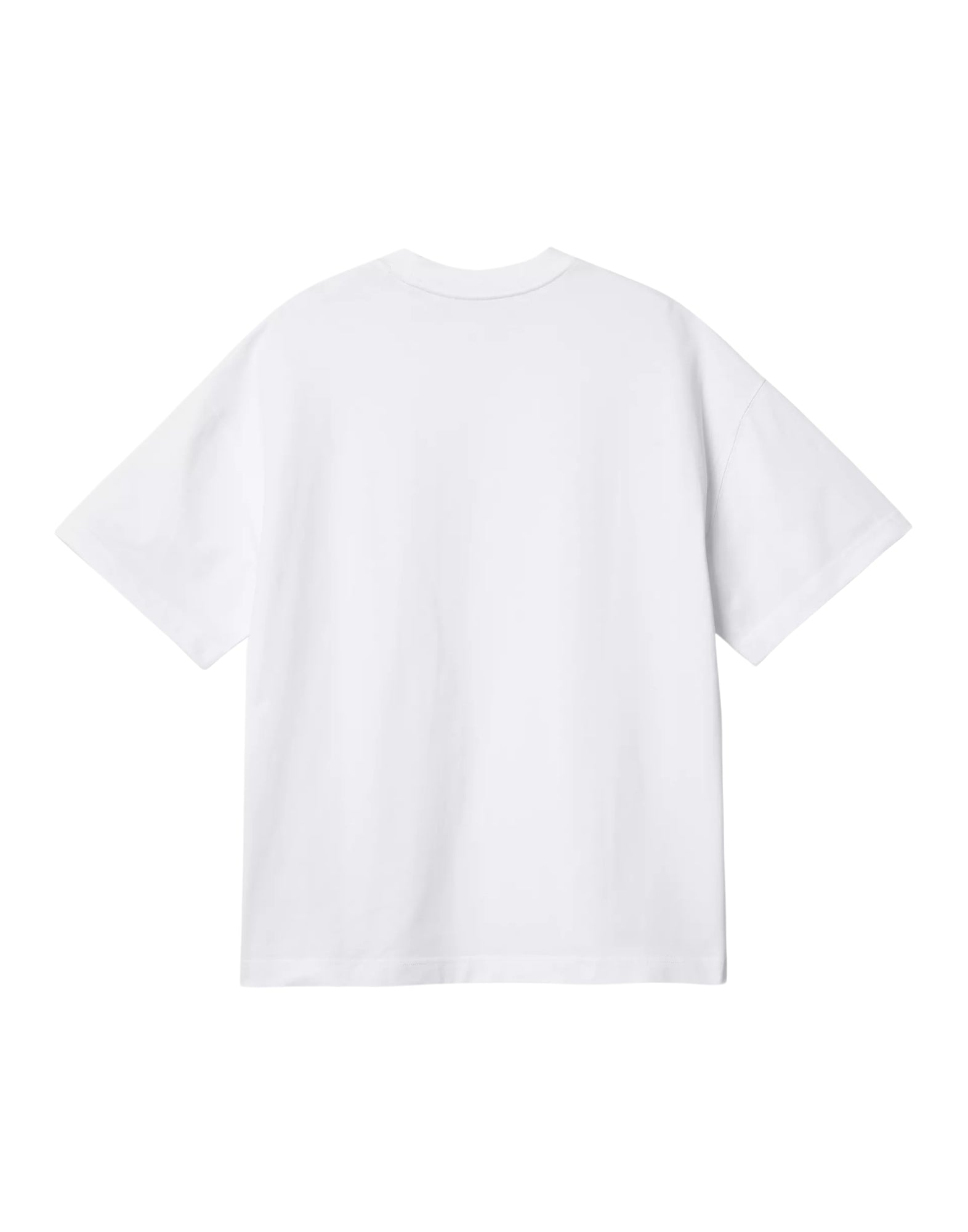 I031373 00A.XX WHITE/BLACK T-SHIRT - Maglieria - CARHARTT WIP
