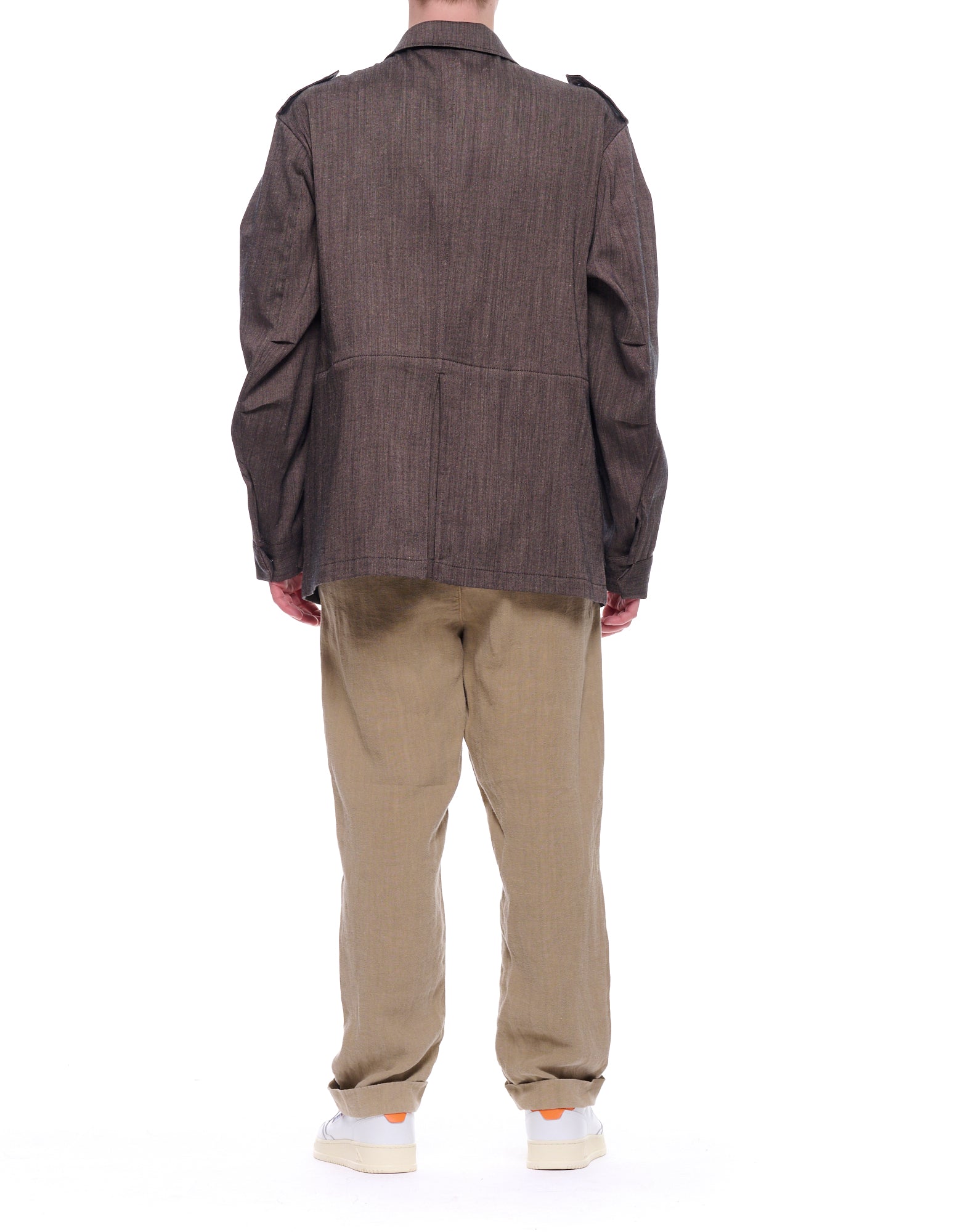Hevò Men’s Jacket Rignano S Brown Regular Fit Made in Italy 115 RIGNANO S L748 1015