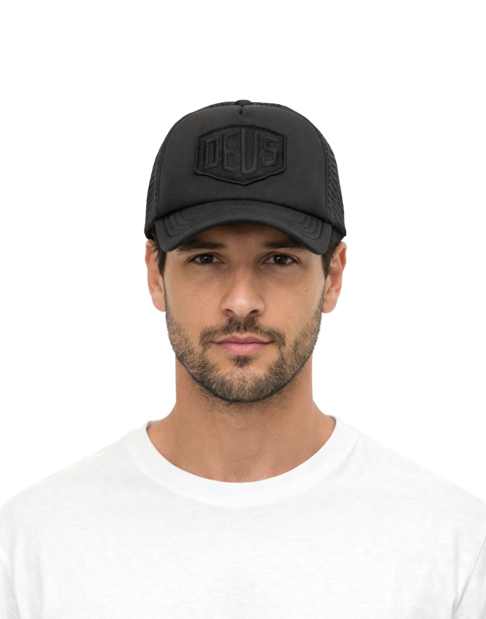 Deus Ex Machina Baylands Trucker Hat Black Unisex D261MHA190099 BLACK