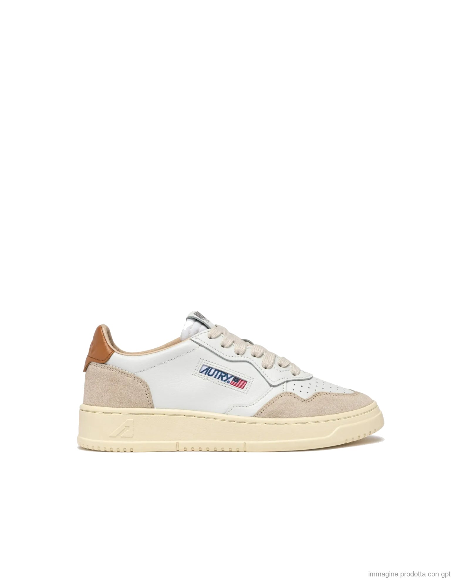 Medalist low White/Lion