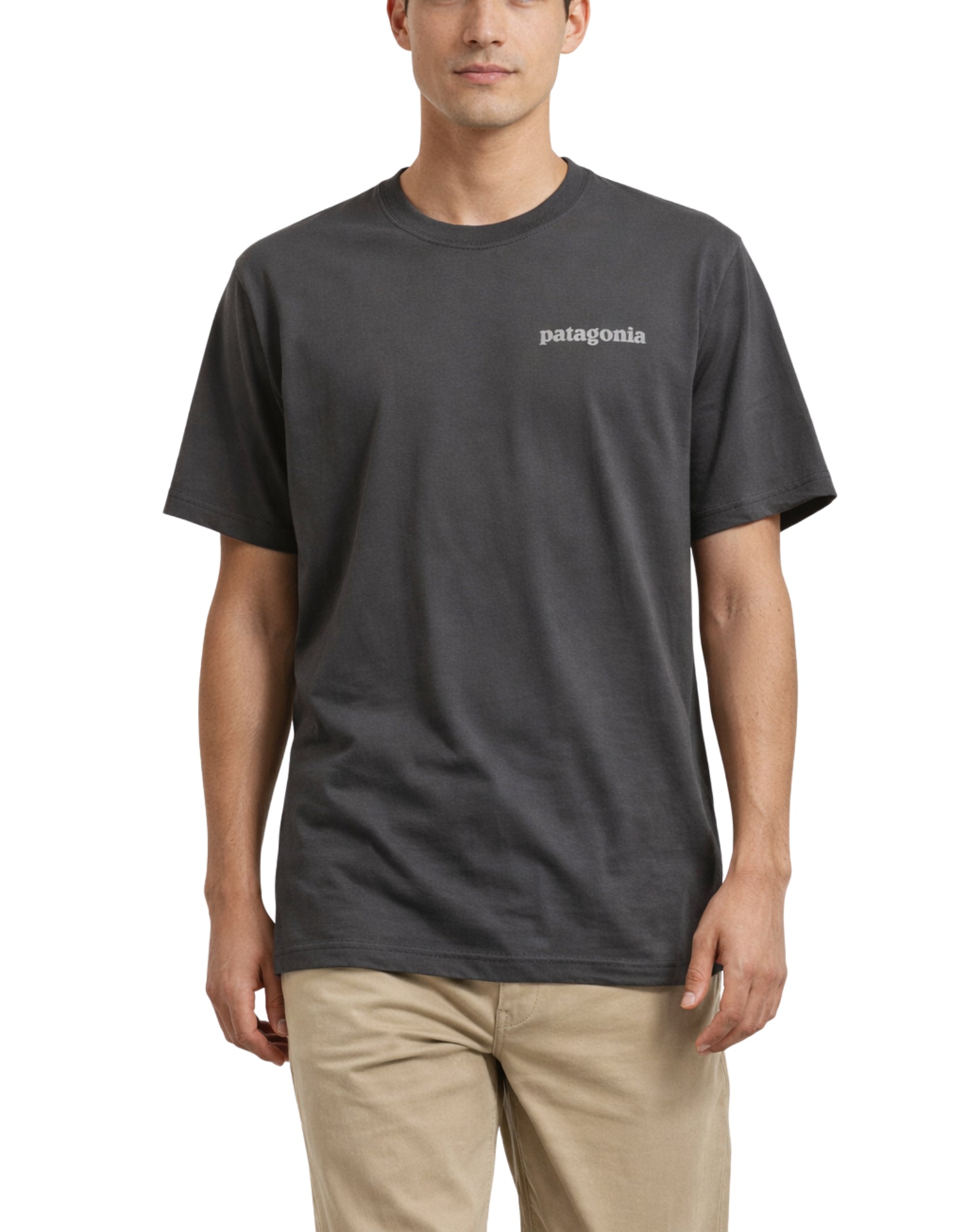 Patagonia P-6 Logo Responsibili-Tee Black Men’s 37882 INBK