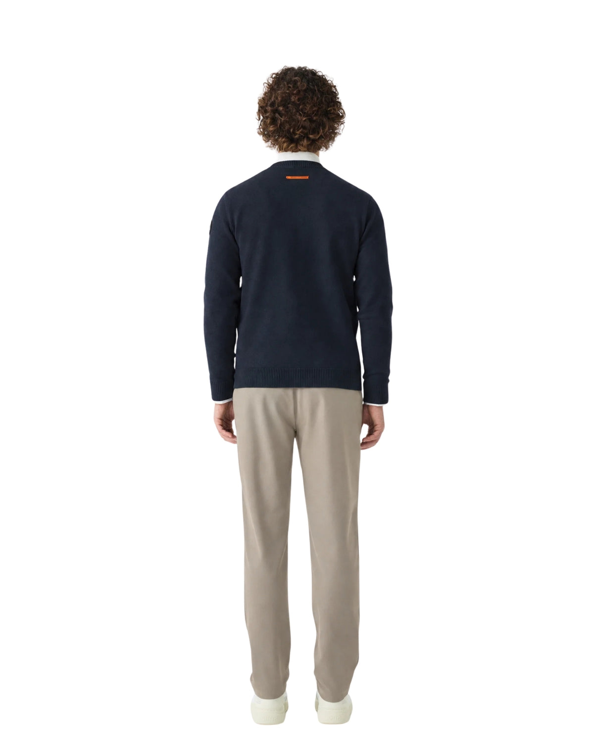 Carlos Tag Sweatshirt Dark Blue