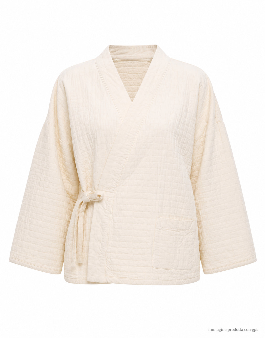 Eat Dust 673 Shogun Kimono Chaqueta de algodón Trigo W-B-005-SSC-117 KIMONO DE TRIGO