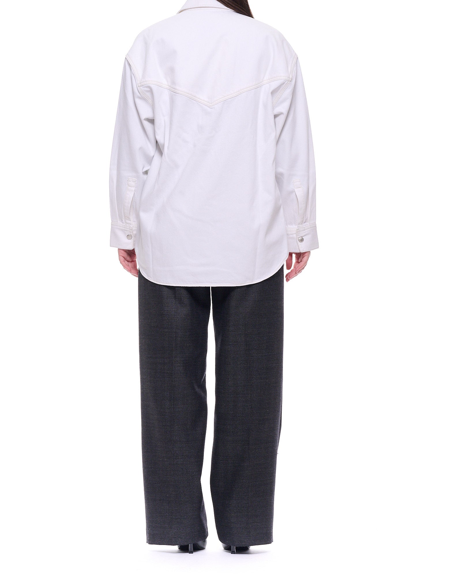 A73557 1500 MLSKE WHITE SHIRT MILKSHAKE - giacca - Agolde