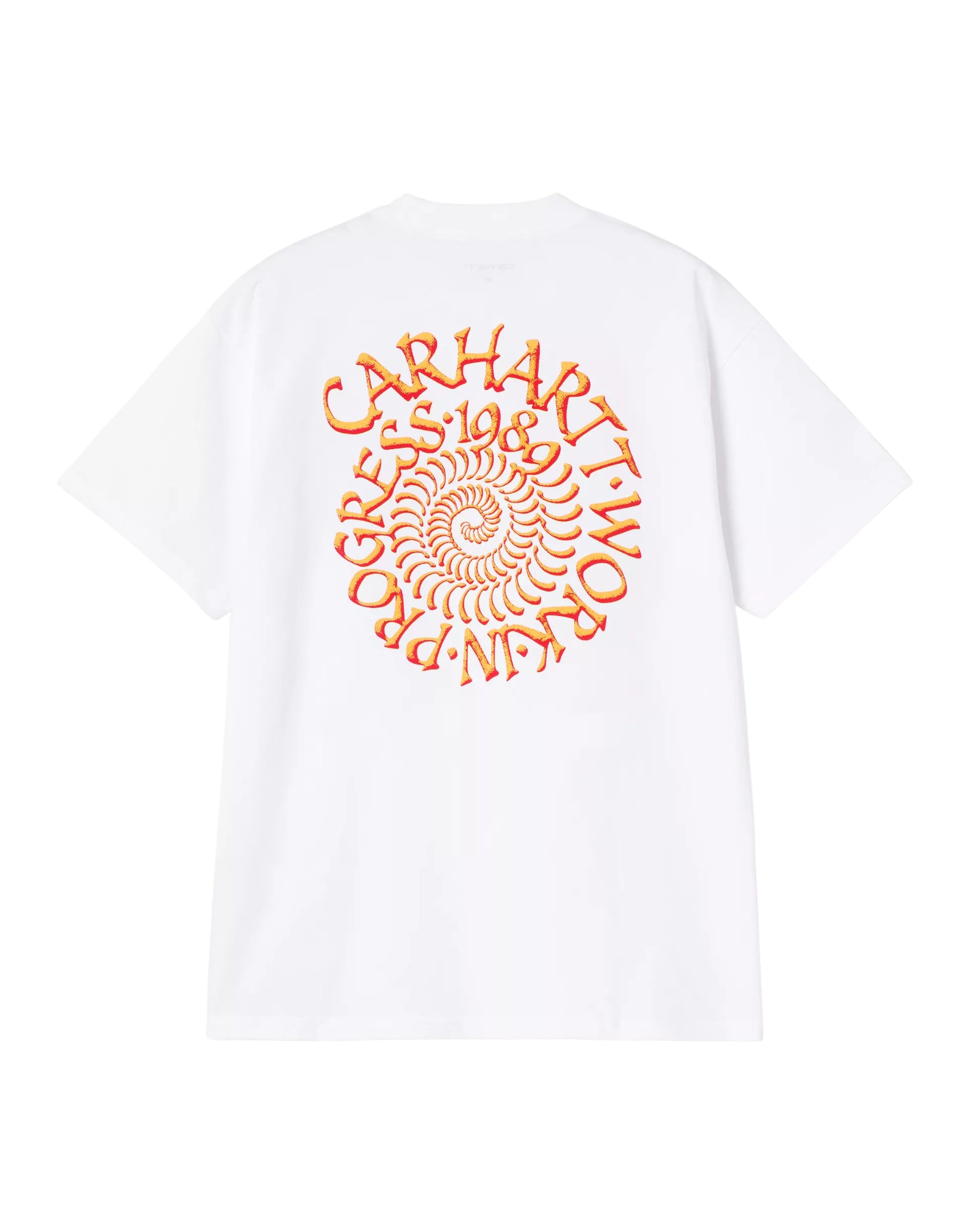 Carhartt WIP S/S Spirals T-Shirt Organic Cotton White Men’s I036264 02XX03