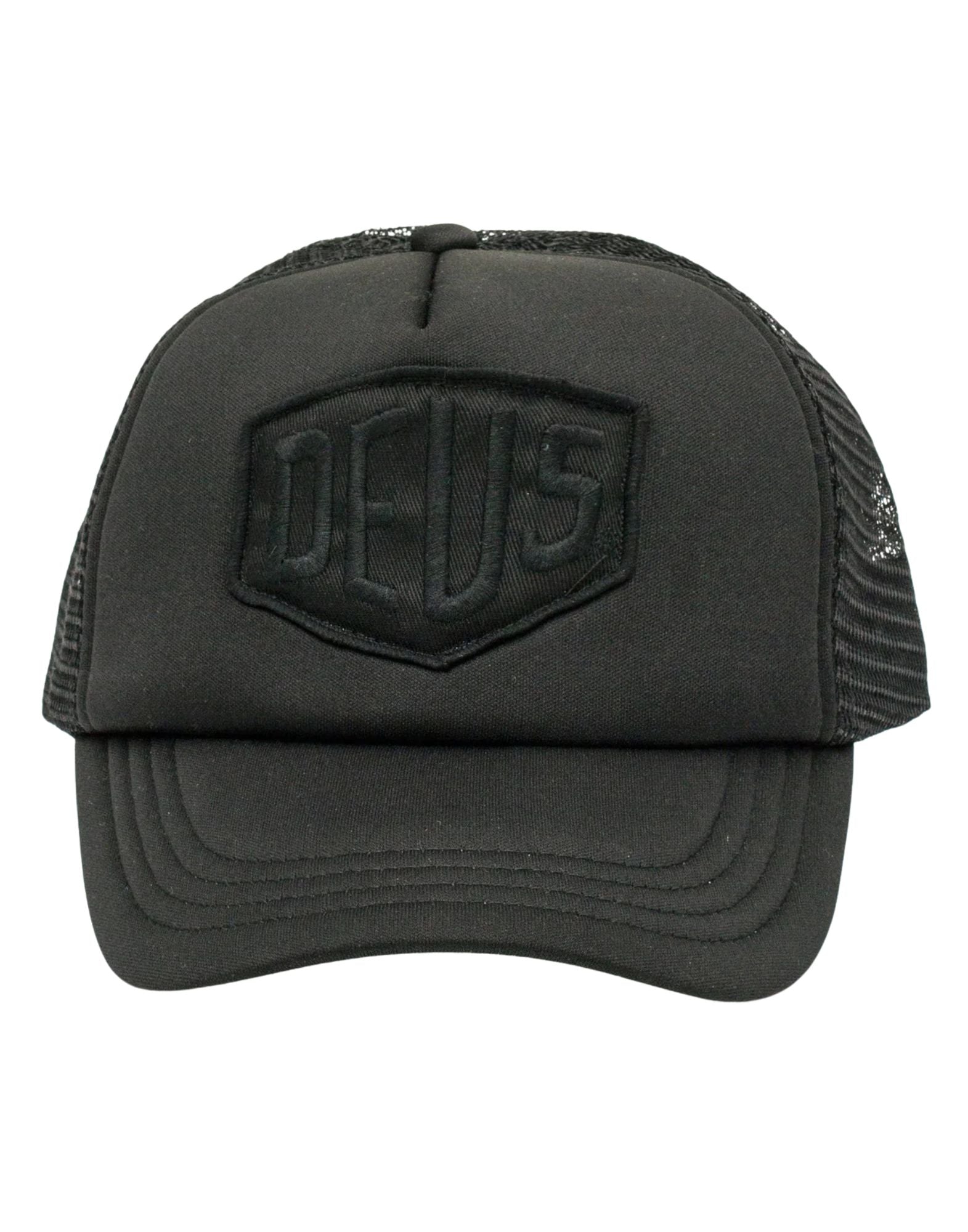 Deus Ex Machina Baylands Trucker Hat Black Unisex D261MHA190099 BLACK
