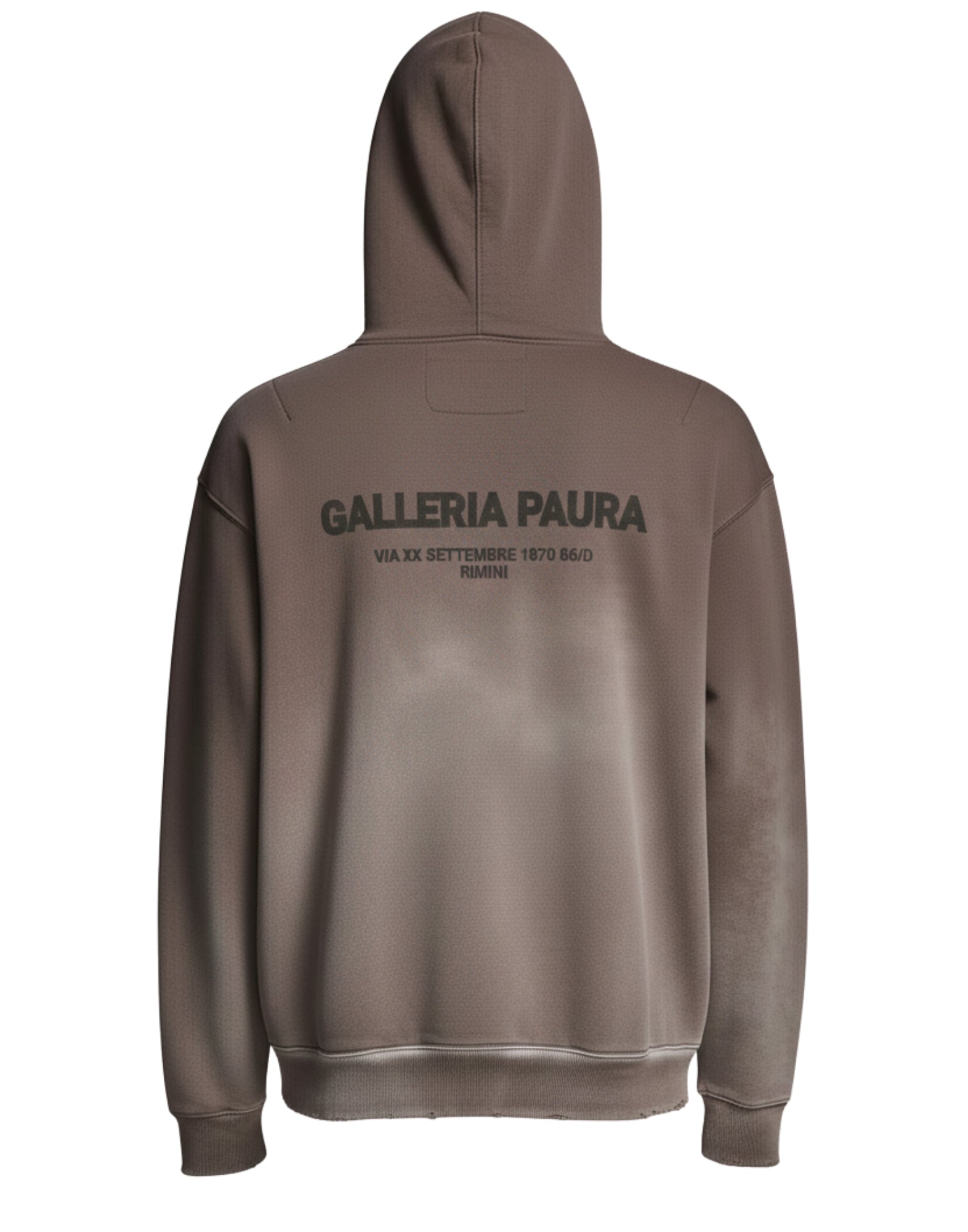 SANTI BROWN HOODIE GALLERIA - FELPA - PAURA