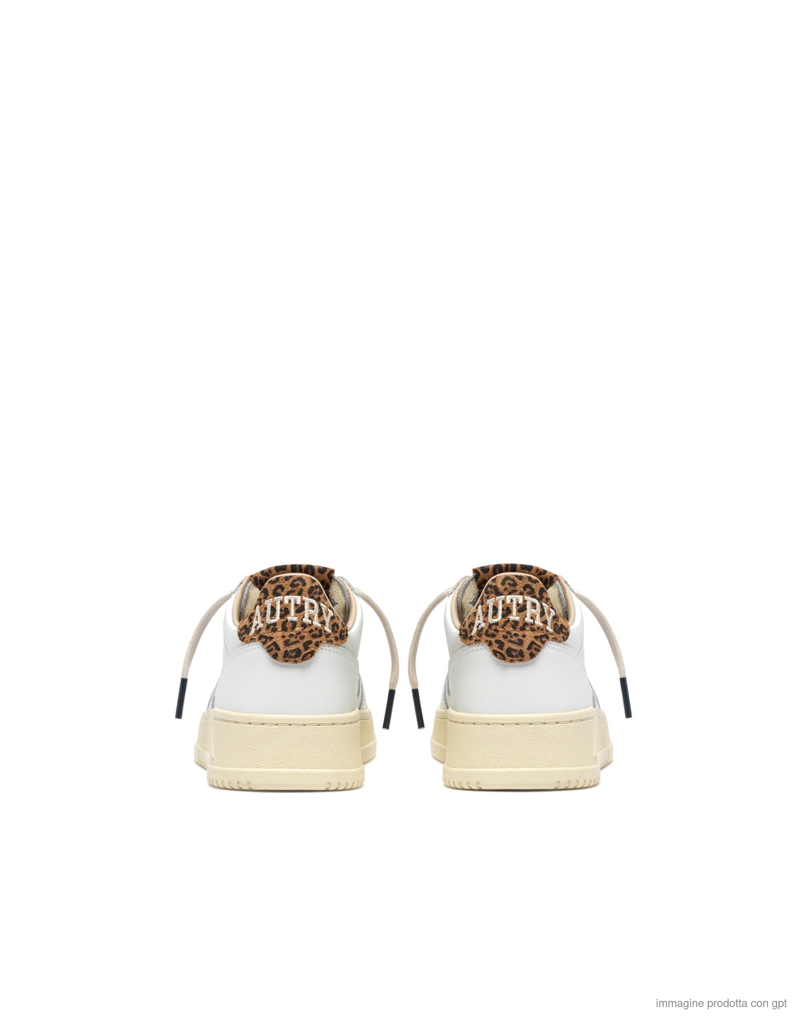 Medalist low White/Leoprint