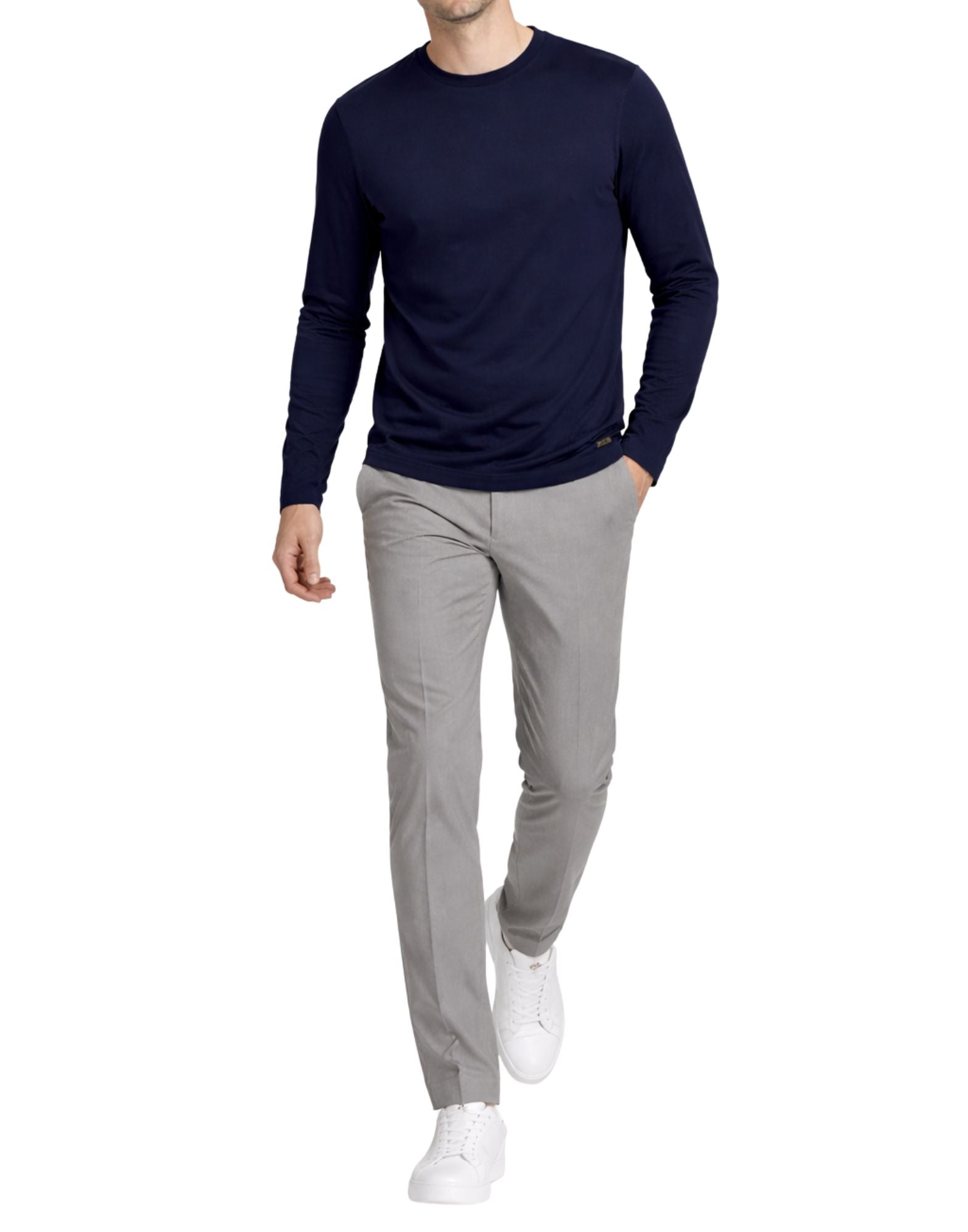 Unity Original Mauna NY Technical Knit Sweater Blu Navy Men’s KN-MAUNA NY BLU NAVY