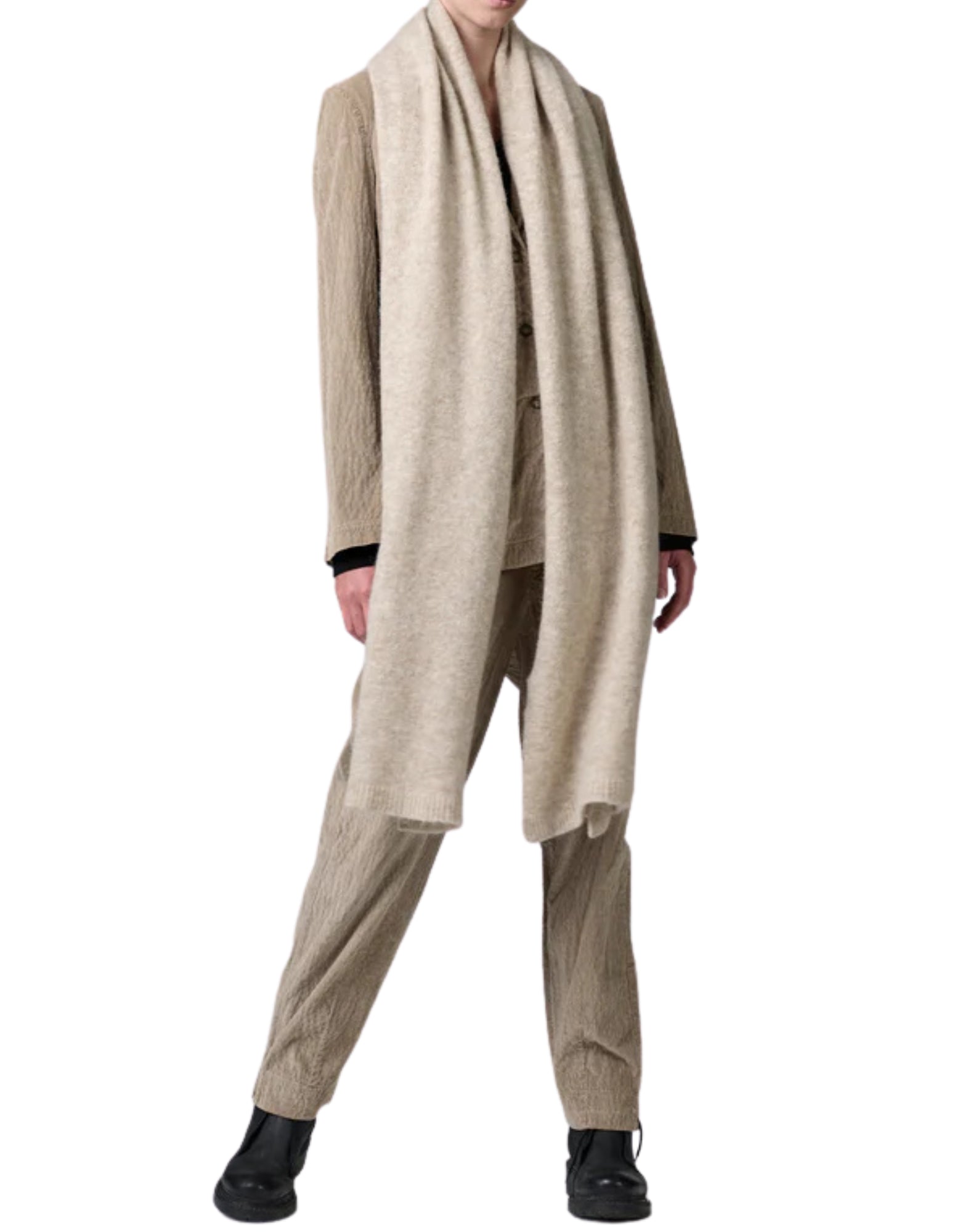 SCADTRB12473 02 MILK SCARF - Accessori - TRANSIT
