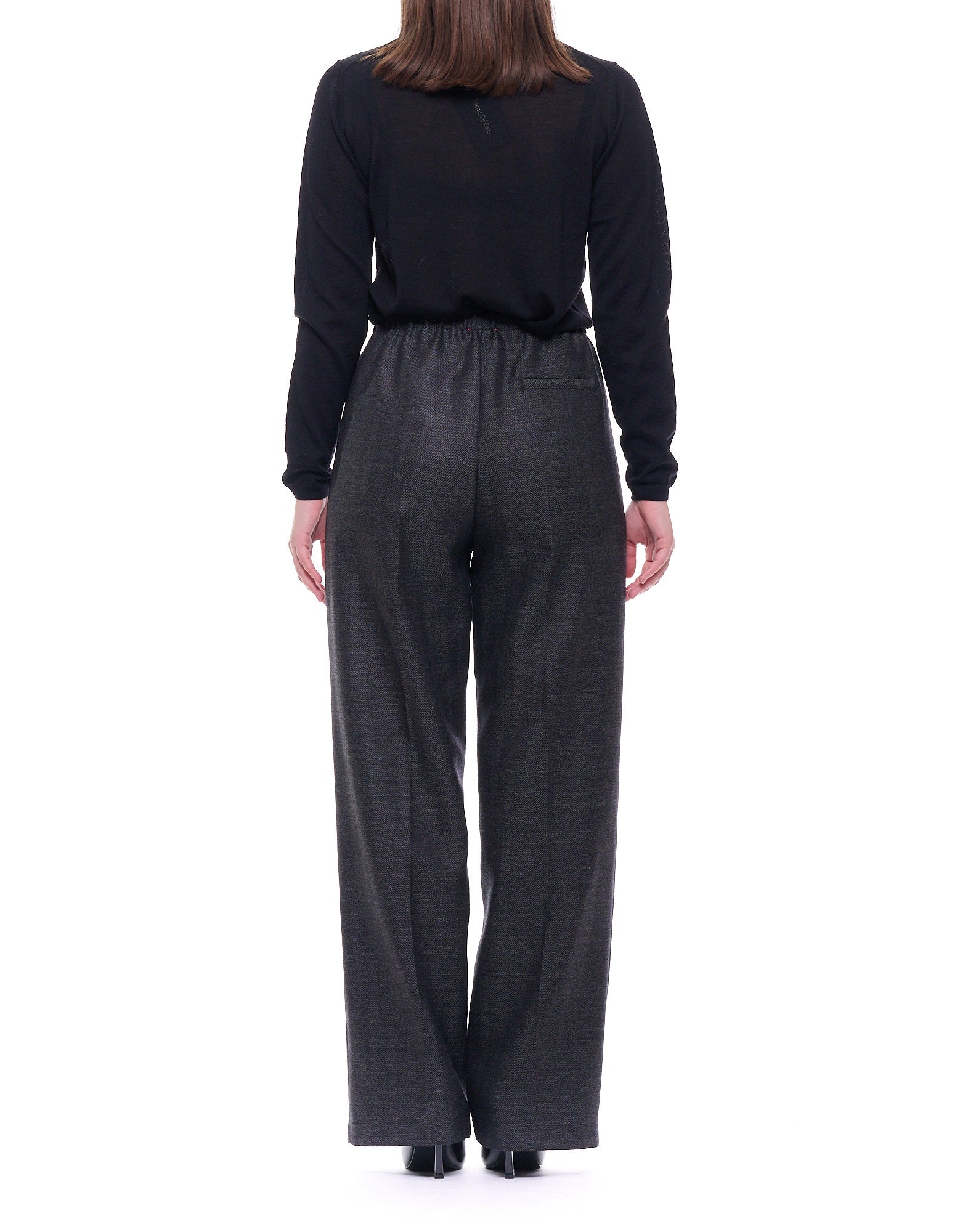 14324 ANTRACITE MY PANTS - Pantaloni - FORTE_FORTE