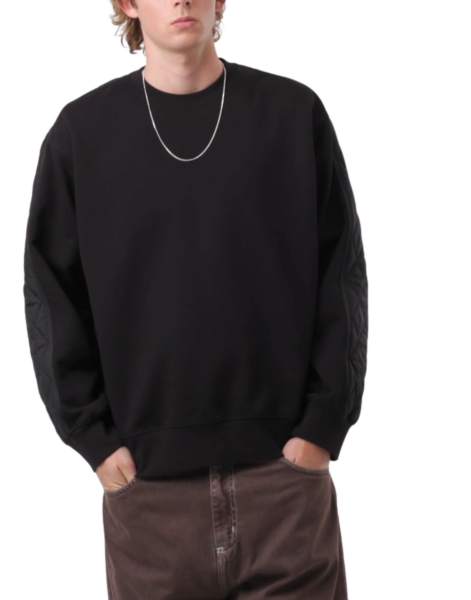 I035620 89XX BLACK CALMA SWEATSHIRT - Maglieria - CARHARTT WIP