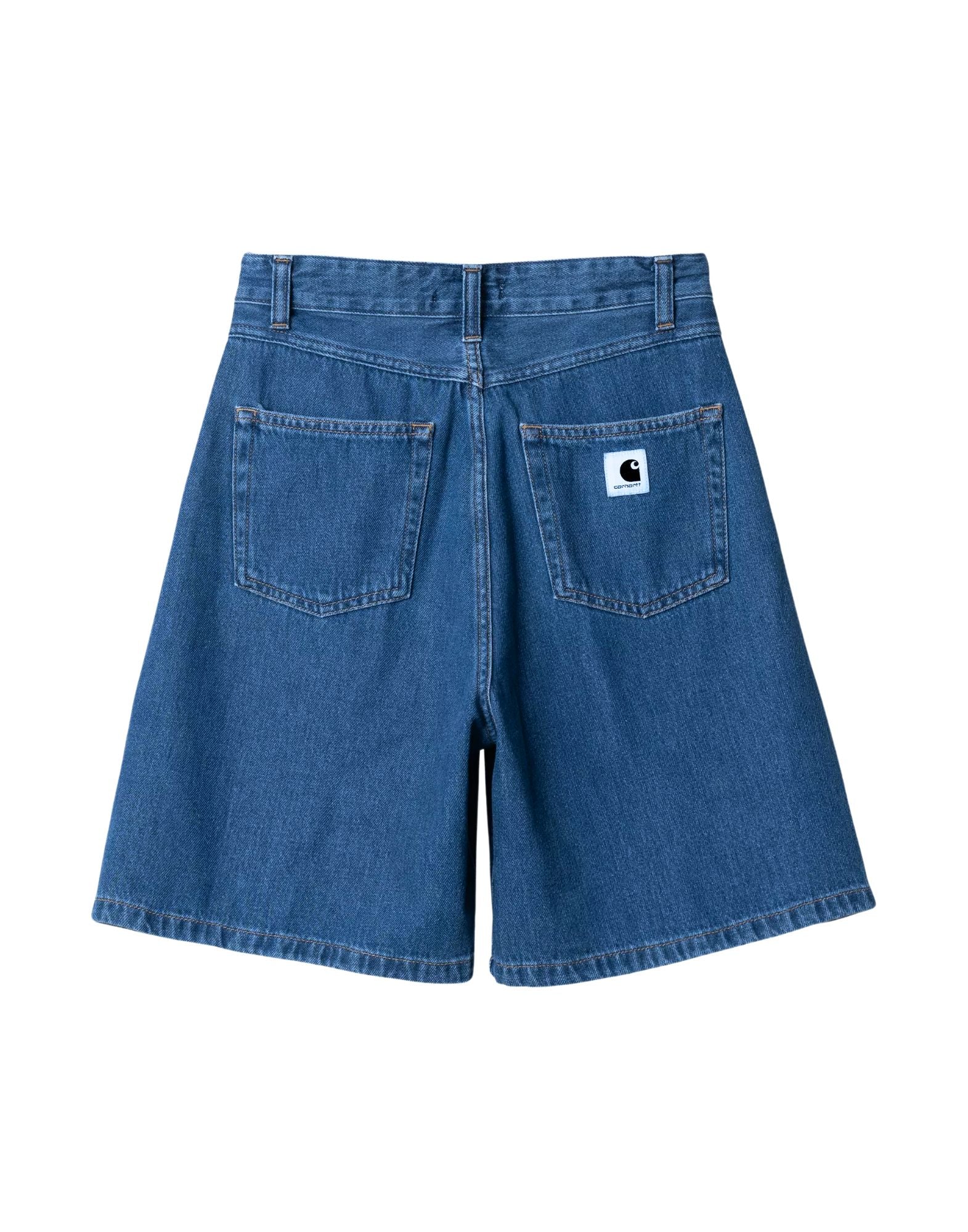 Carhartt WIP W’ Alta Short Dam Denim Blå Mörk använd tvätt I033345 014L