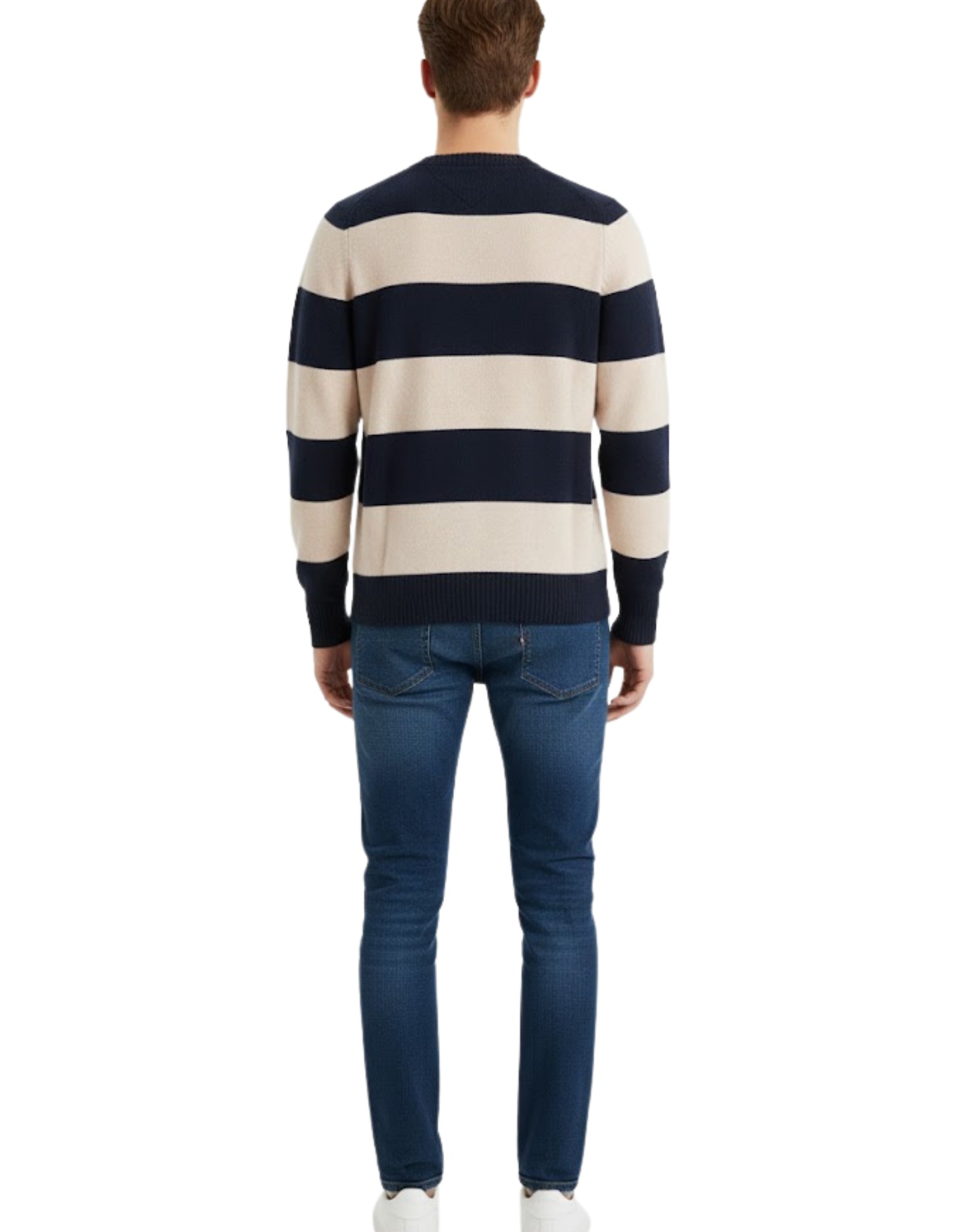 36535 A04 GESTREIFTER WOLLSLAMM-PULLOVER - Maglieria - TOMMY HILFIGER