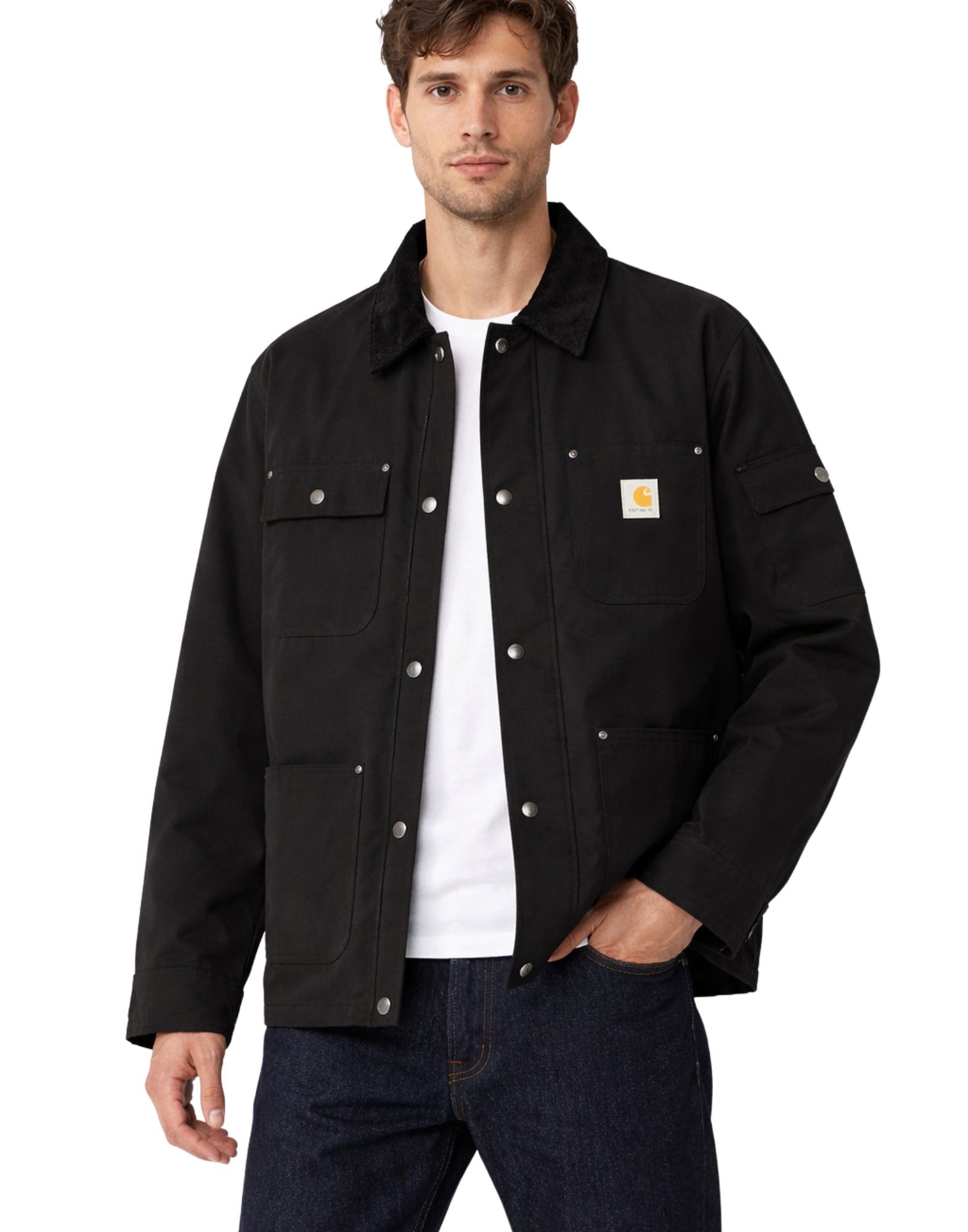 Carhartt WIP Clapton Jacket Black Men’s I036944 00EXX