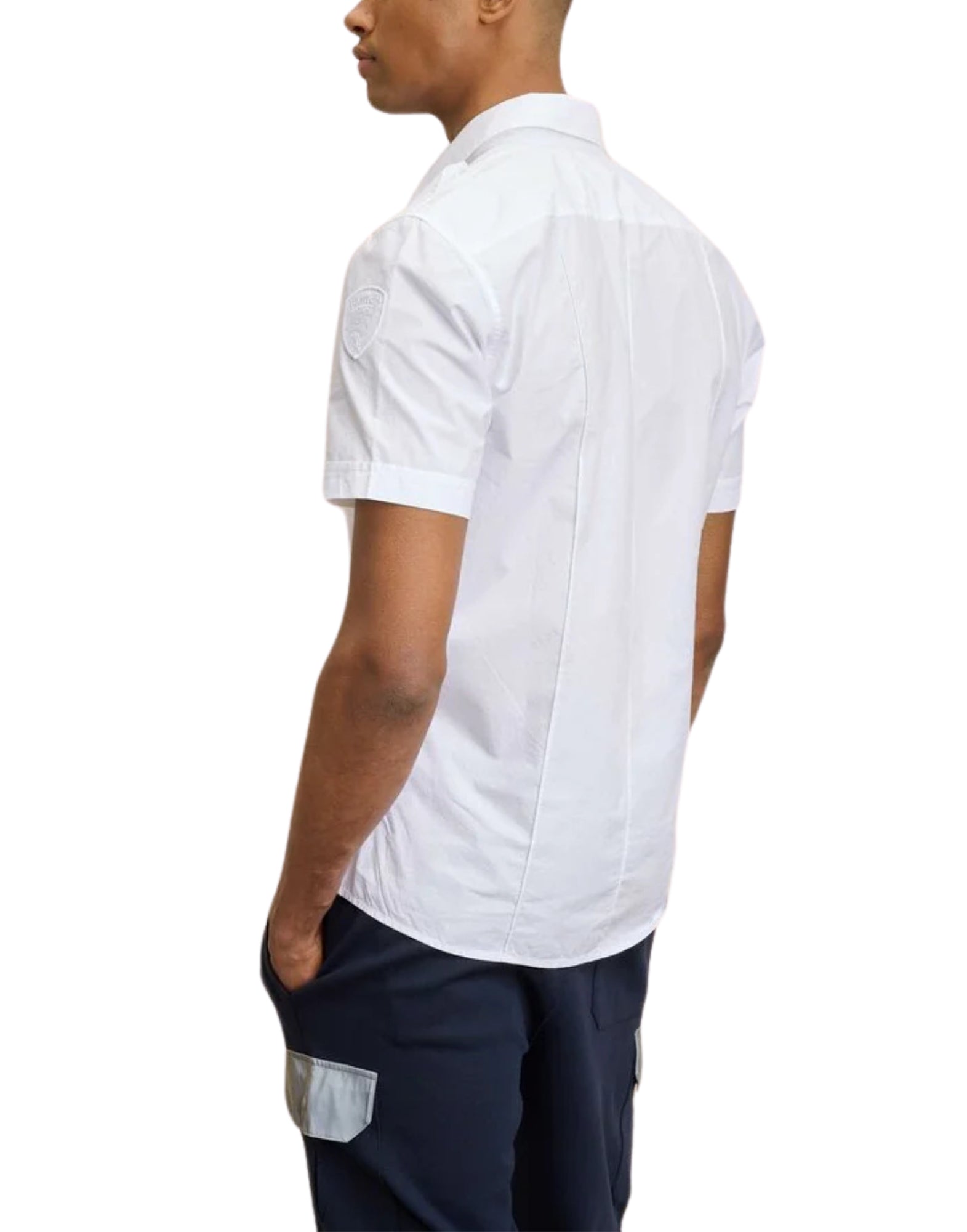 셔츠 맨 25SBLUS02336 007138 100 Blauer