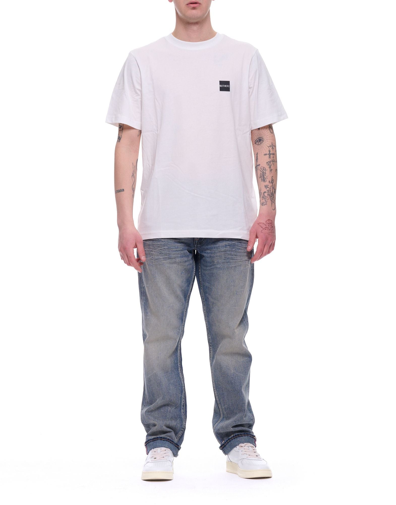 Nordic Denim The One Jean Selvedge Bruised Blue Cotton Regular Fit Men 01-01-392 BRUISED BLU