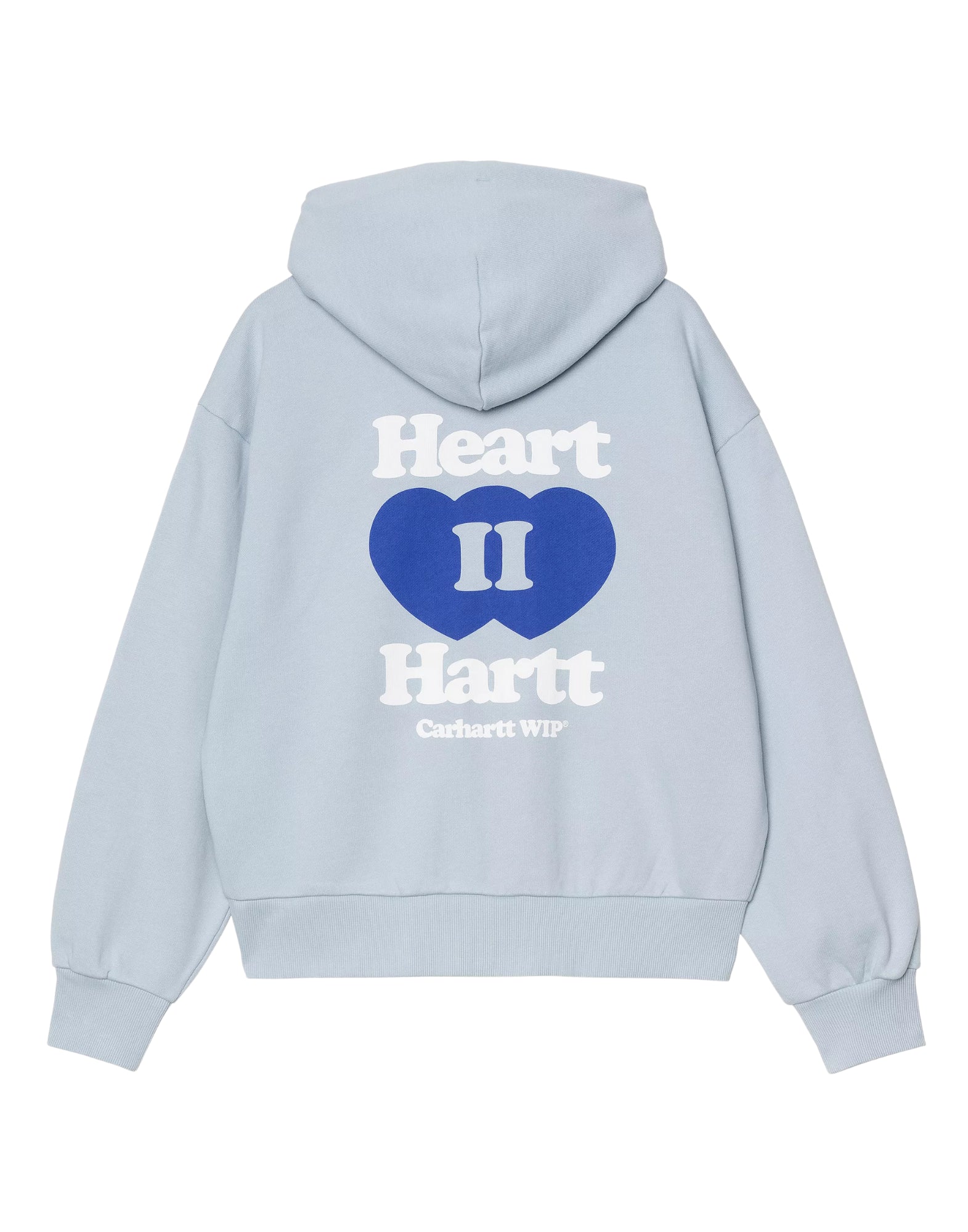 Hoodie Frau I035242 0N1 Kapuzenhart II Hartt Blue Nebel CARHARTT WIP