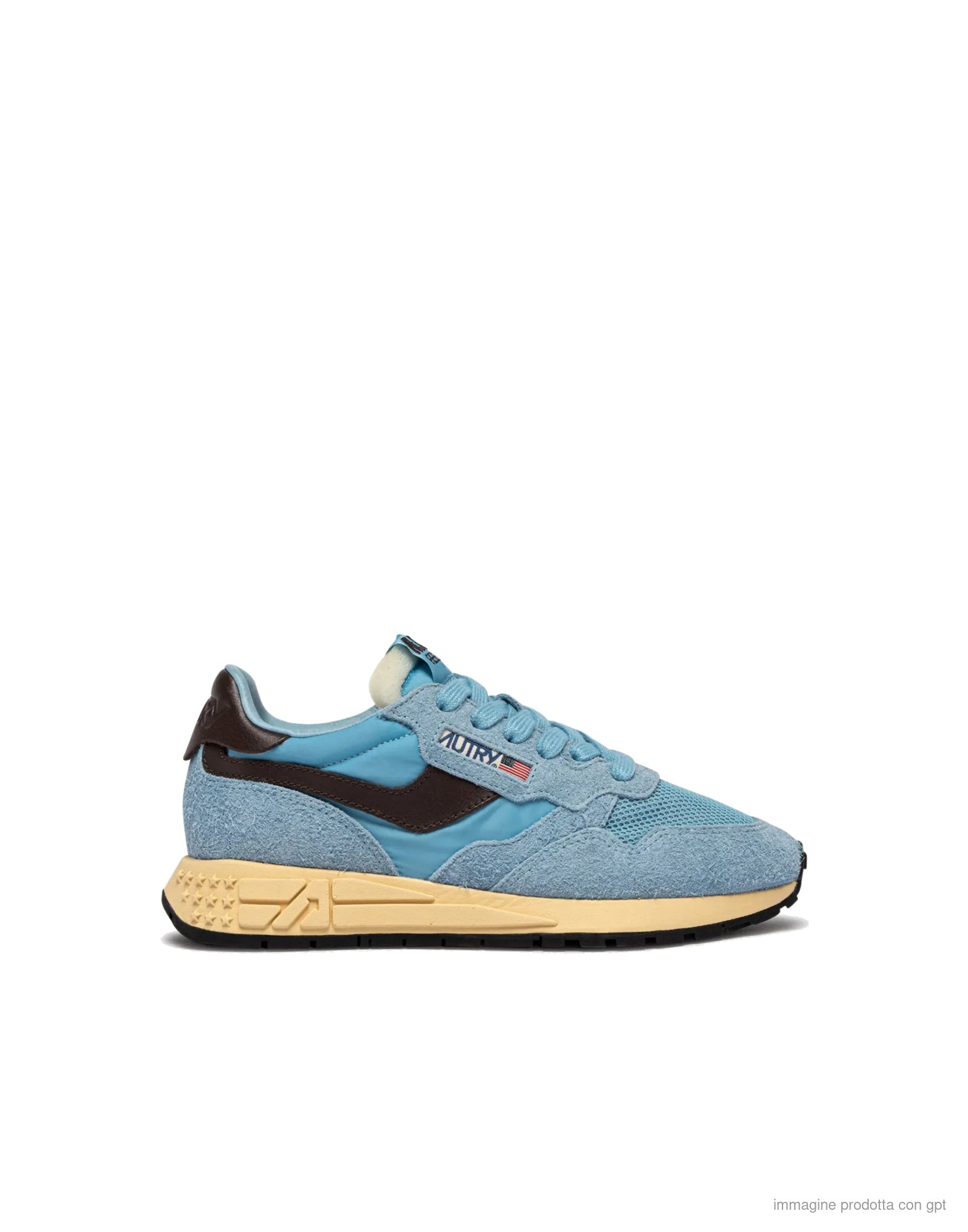 Reelwind low Suede/net Forg/Brack