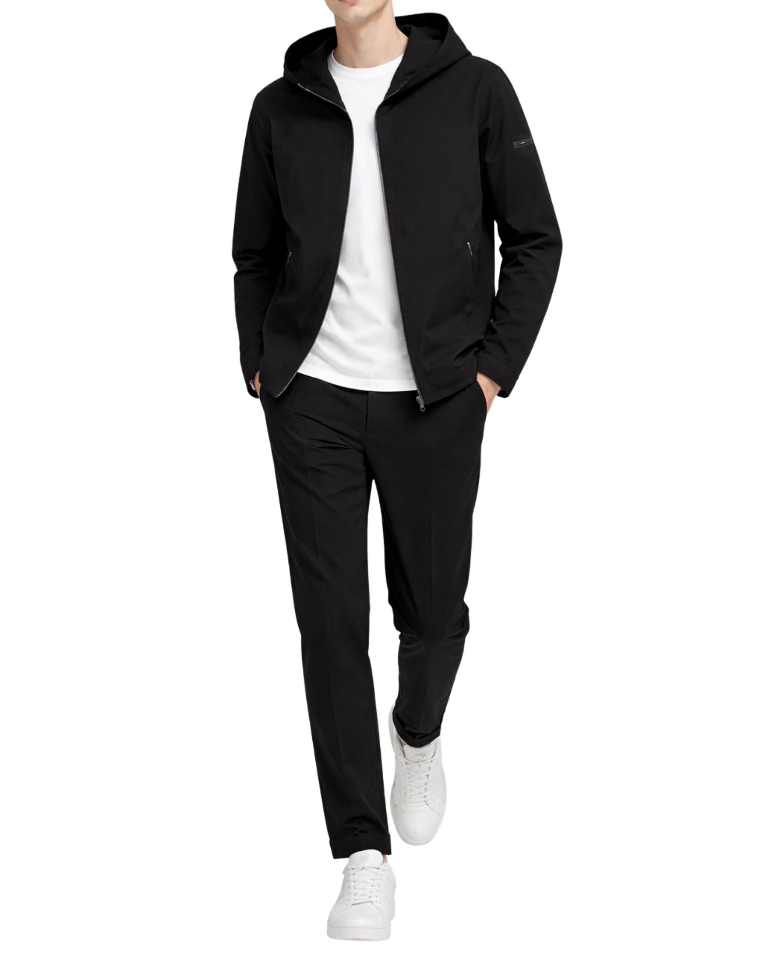 Unity Original Ruiz Hood Lightweight Hooded Cardigan Black Men’s CG-RUIZ HOOD BLACK