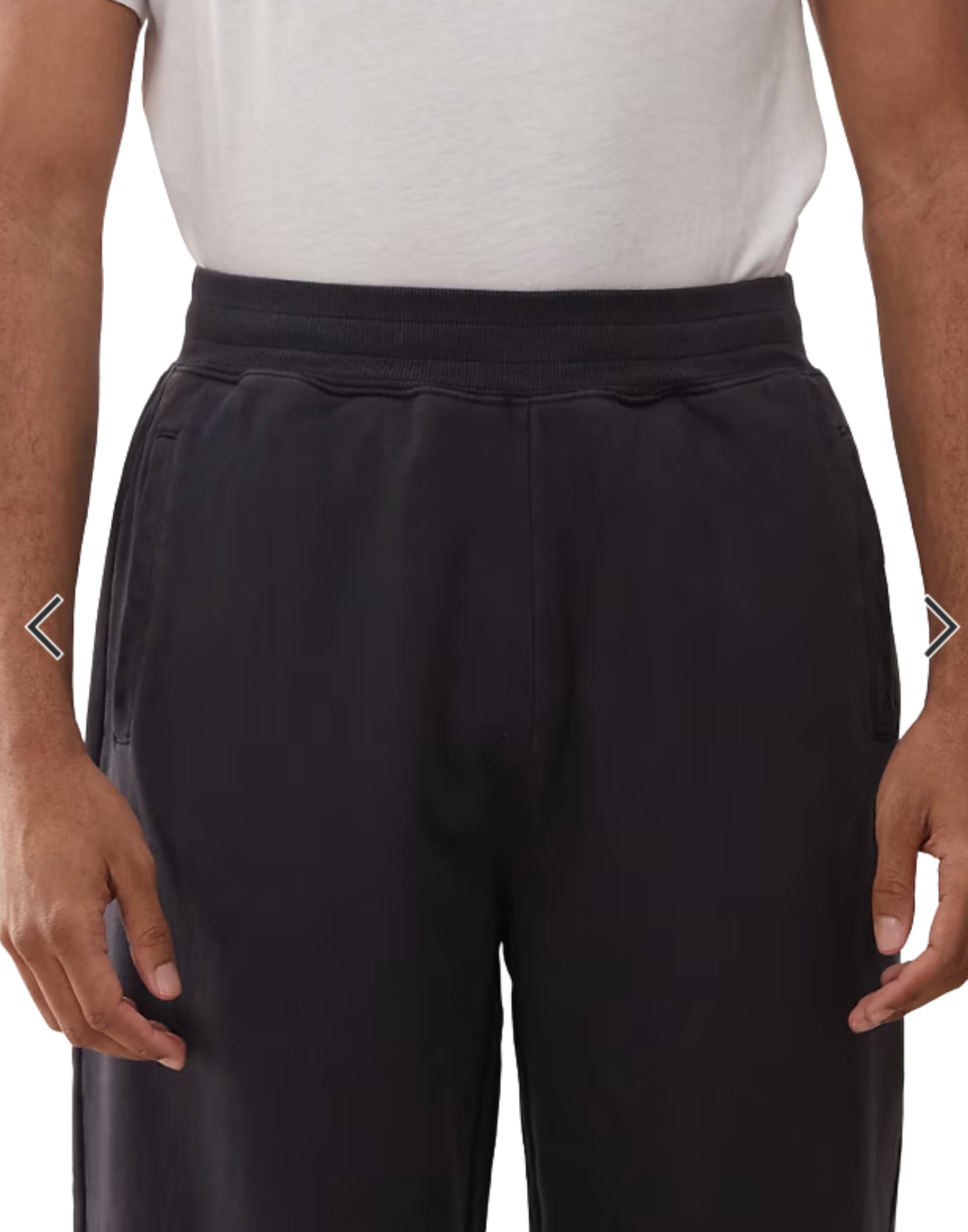 DMF254464 BLACK DYED TRACK PANT - Pantaloni - Deus Ex Machina