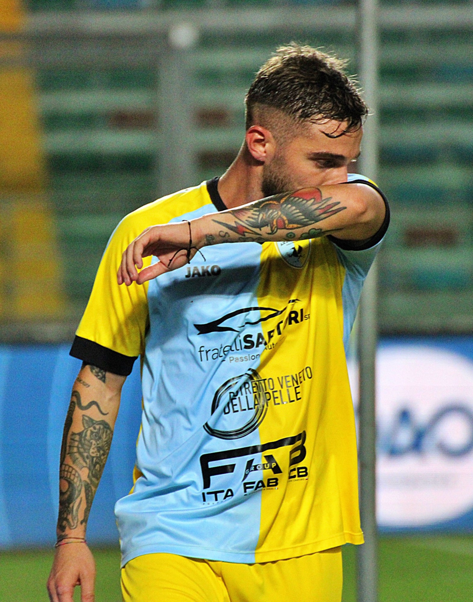Maglia Gara Azzurro Giallo FC Arzignano