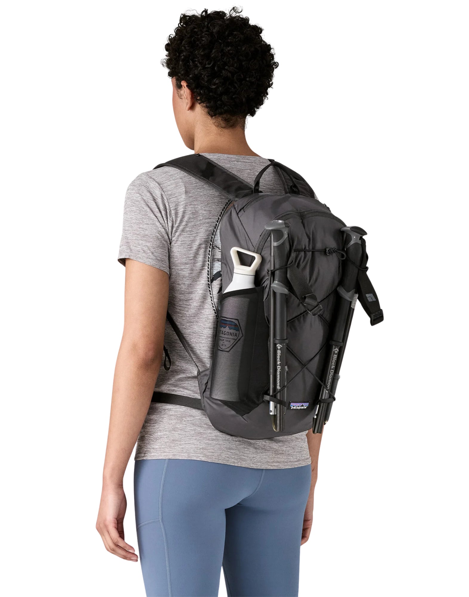 Patagonia Terravia Pack 14L Technical Backpack Black Unisex 48896 BLK