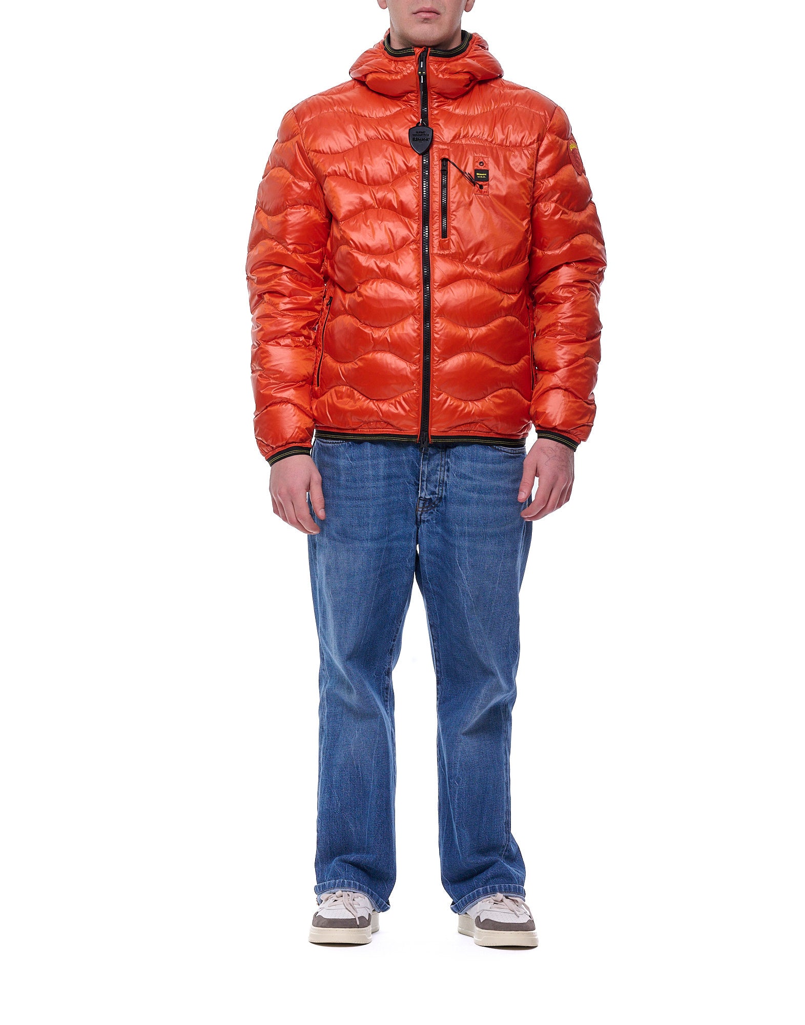 25WBLUC03074 06355 461 ORANGE - Giacche - Blauer
