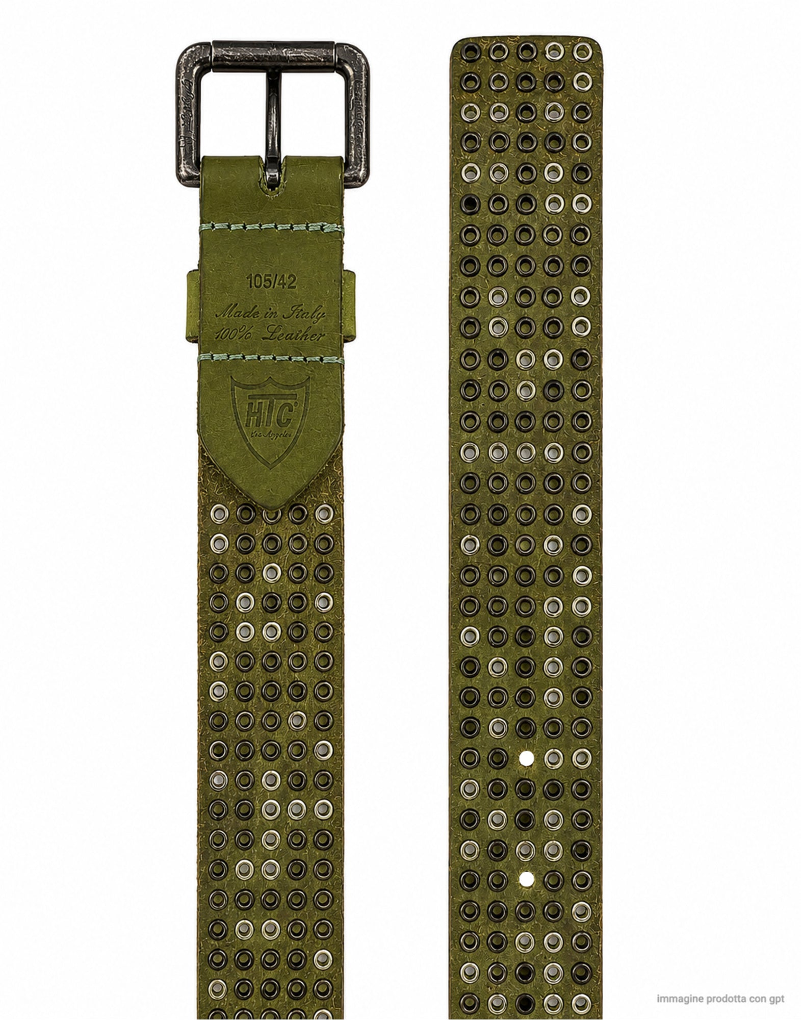 5000 Studs color belt Olive