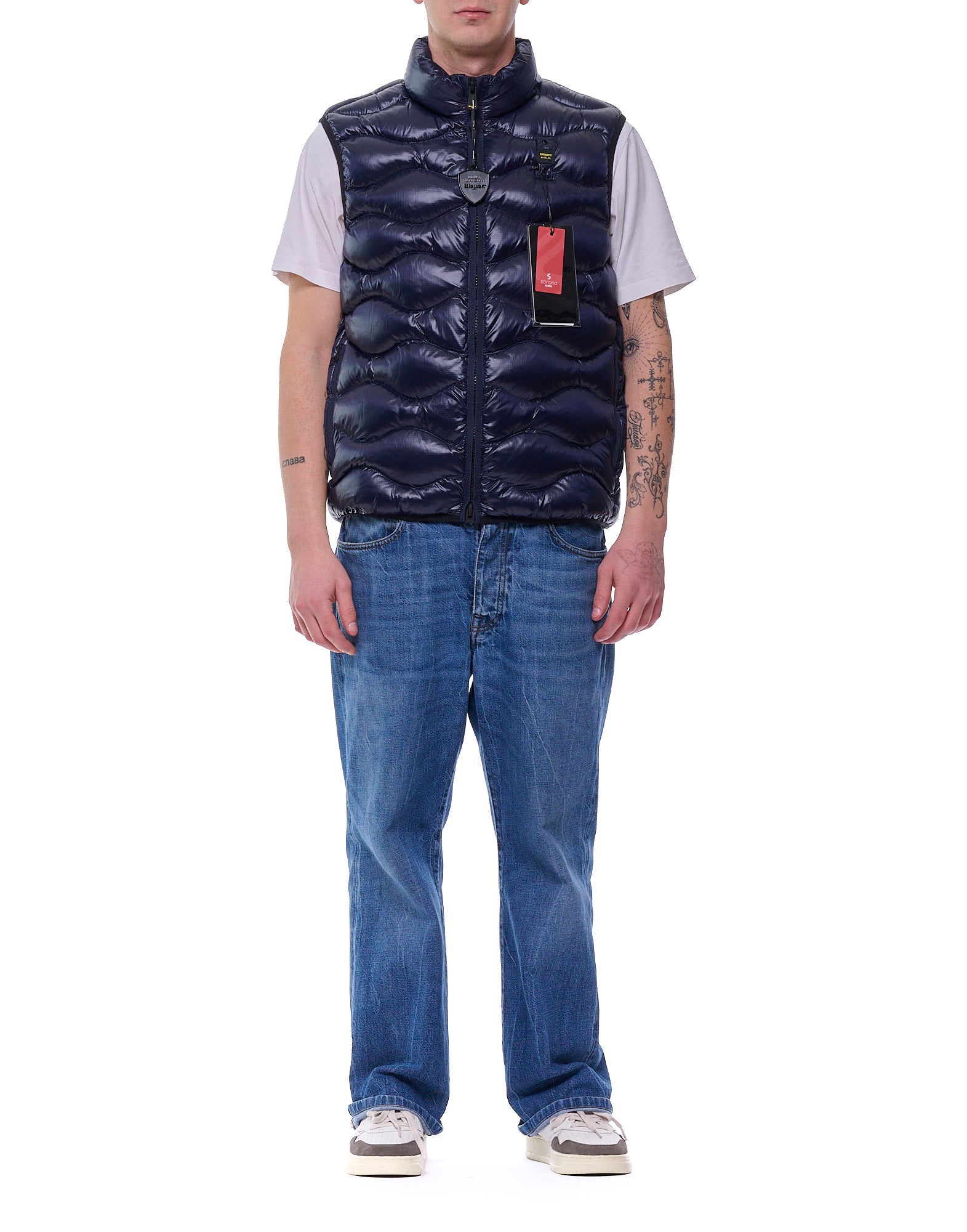 25WBLUX02081 5958 888TB BLUE - Gilet - Blauer