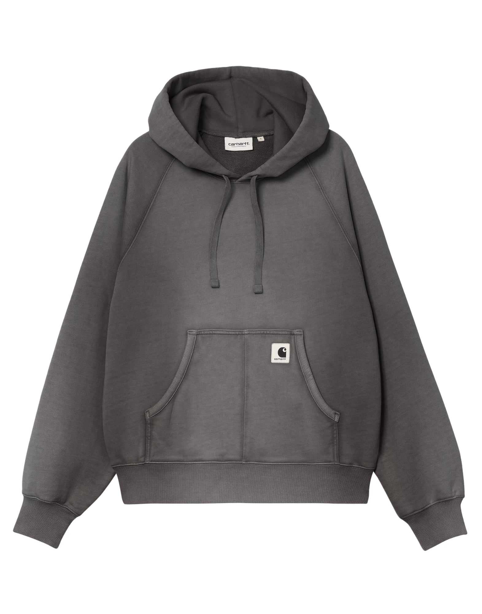 Hoodie Frau I035137 895f Kapuze Hudson Black CARHARTT WIP