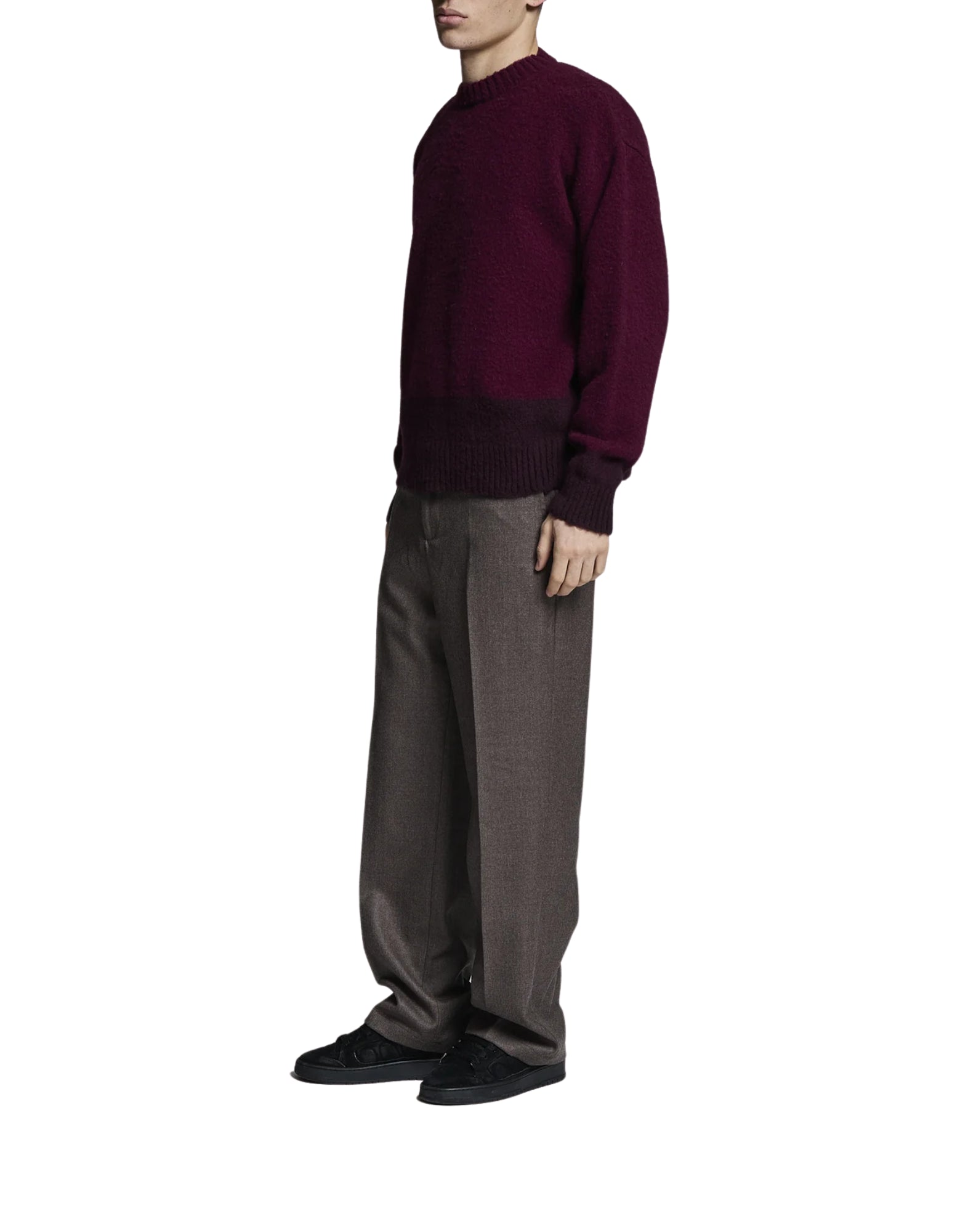 ASIA AMARANTO CREWNECK - Maglieria - PAURA