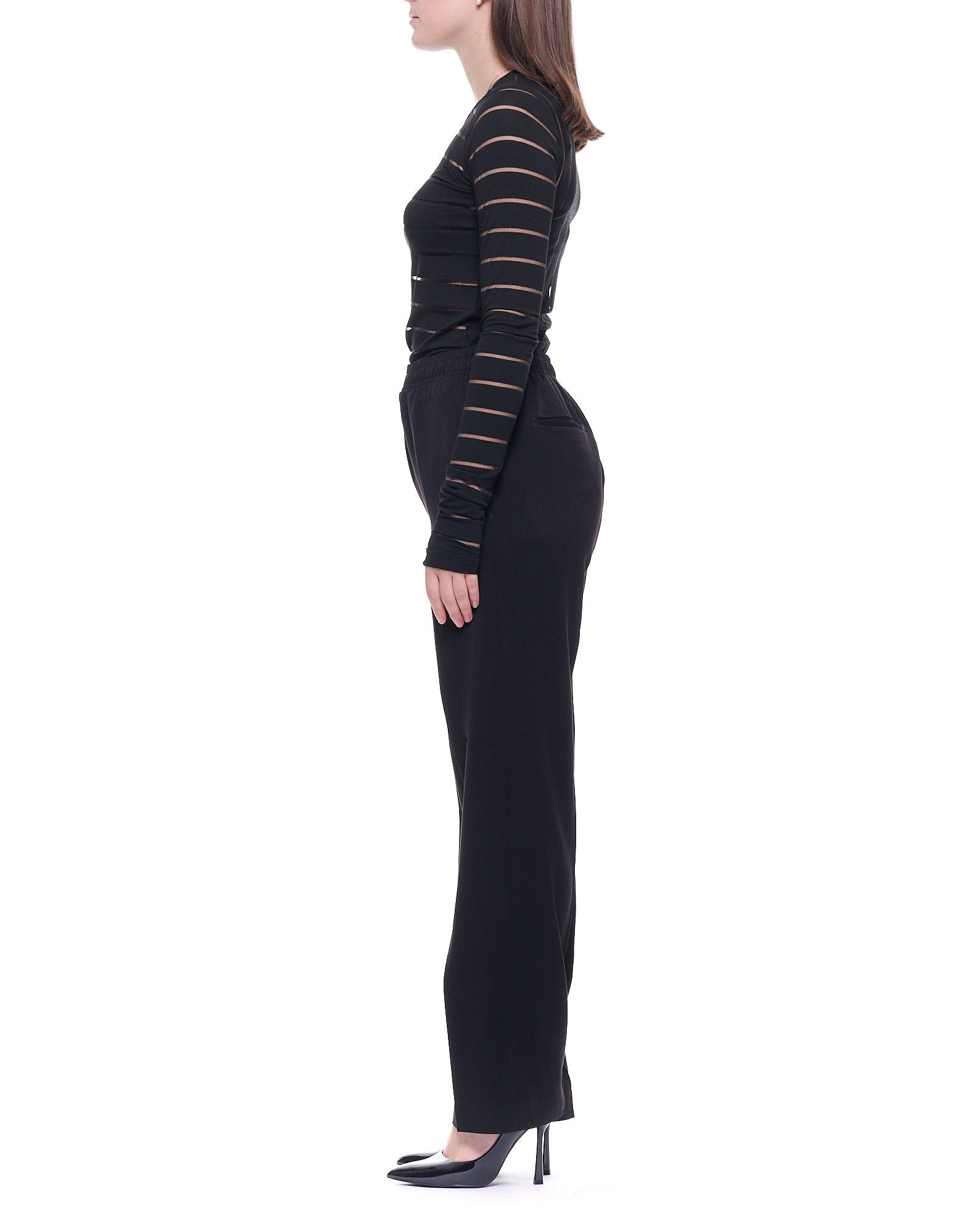 SQ124 99 BLACK MICHELA PANTS - Pantaloni - CELLAR DOOR