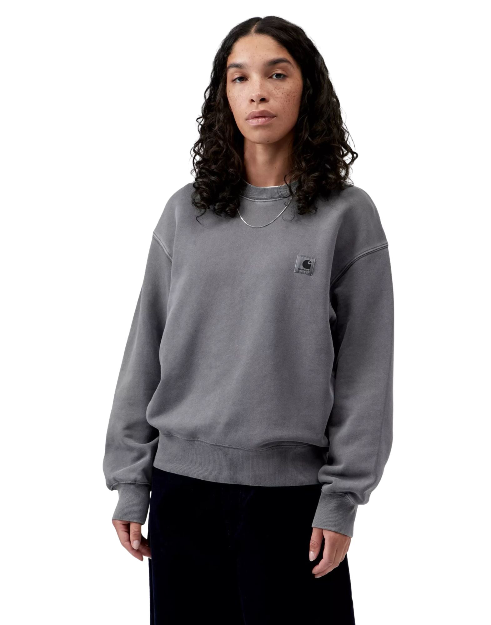 Nelson Sweatshirt Styx garment dyed