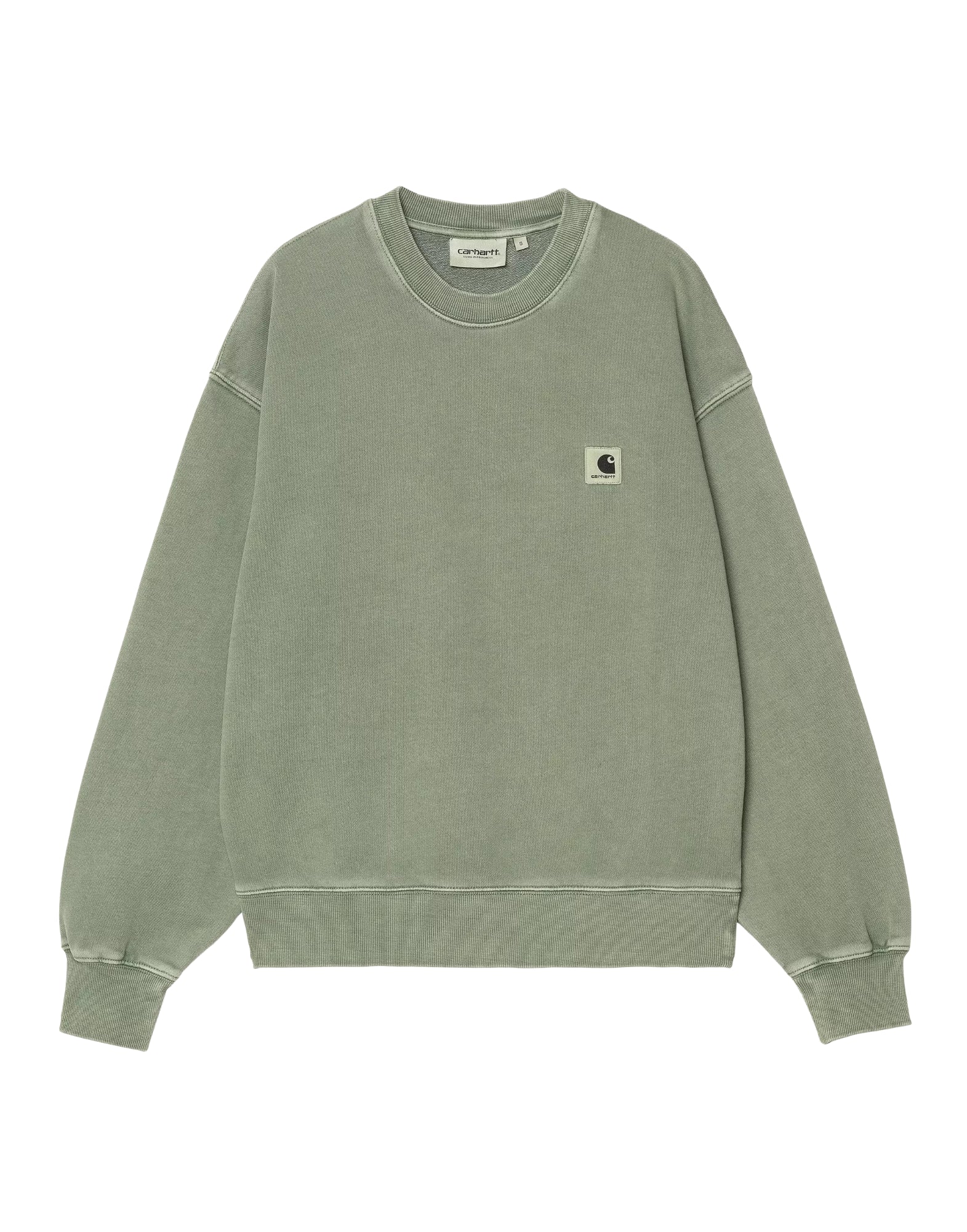 스웨트 셔츠 여자 I029537 1YFGD Nelson Park Garment Dyed CARHARTT WIP