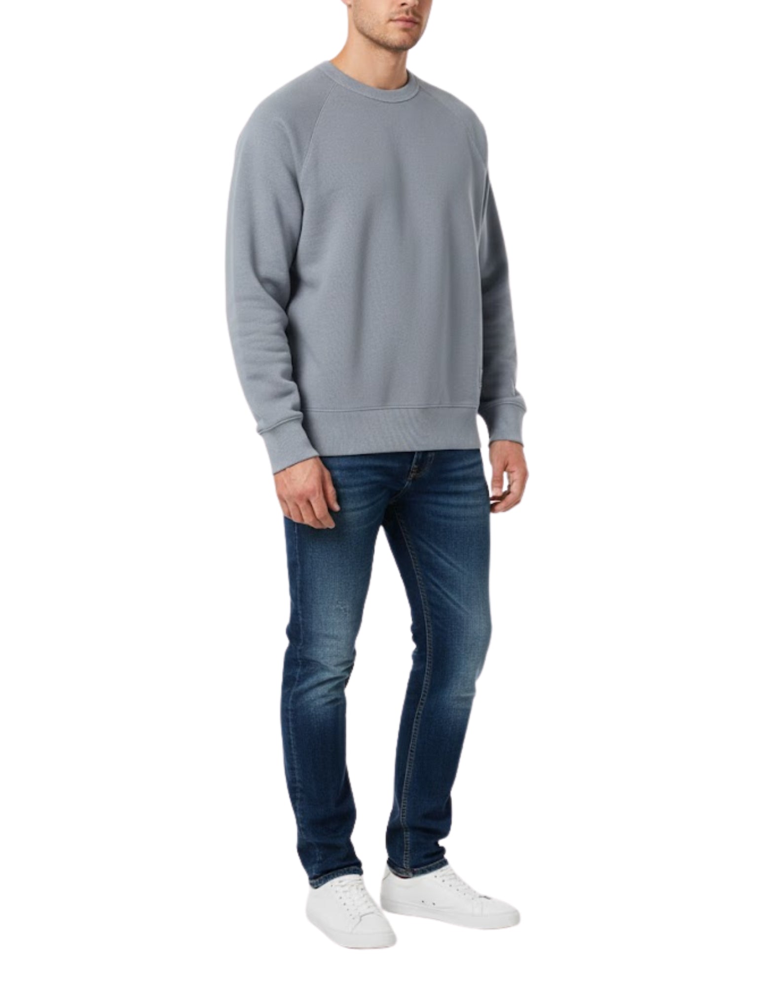 I036048 3GB.B7 GREY TORION BLUE GRIND WASH SWEAT - FELPA - CARHARTT WIP