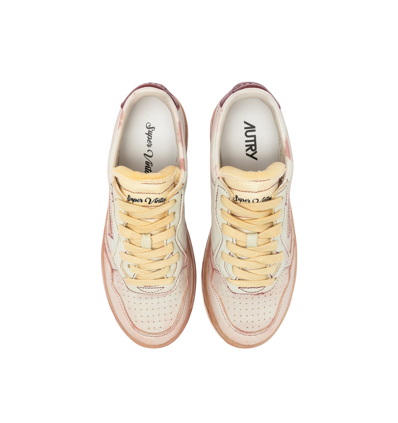 Shoes woman AWLW ED03 SUP VINT LOW WOM DATED SPBLUE Autry