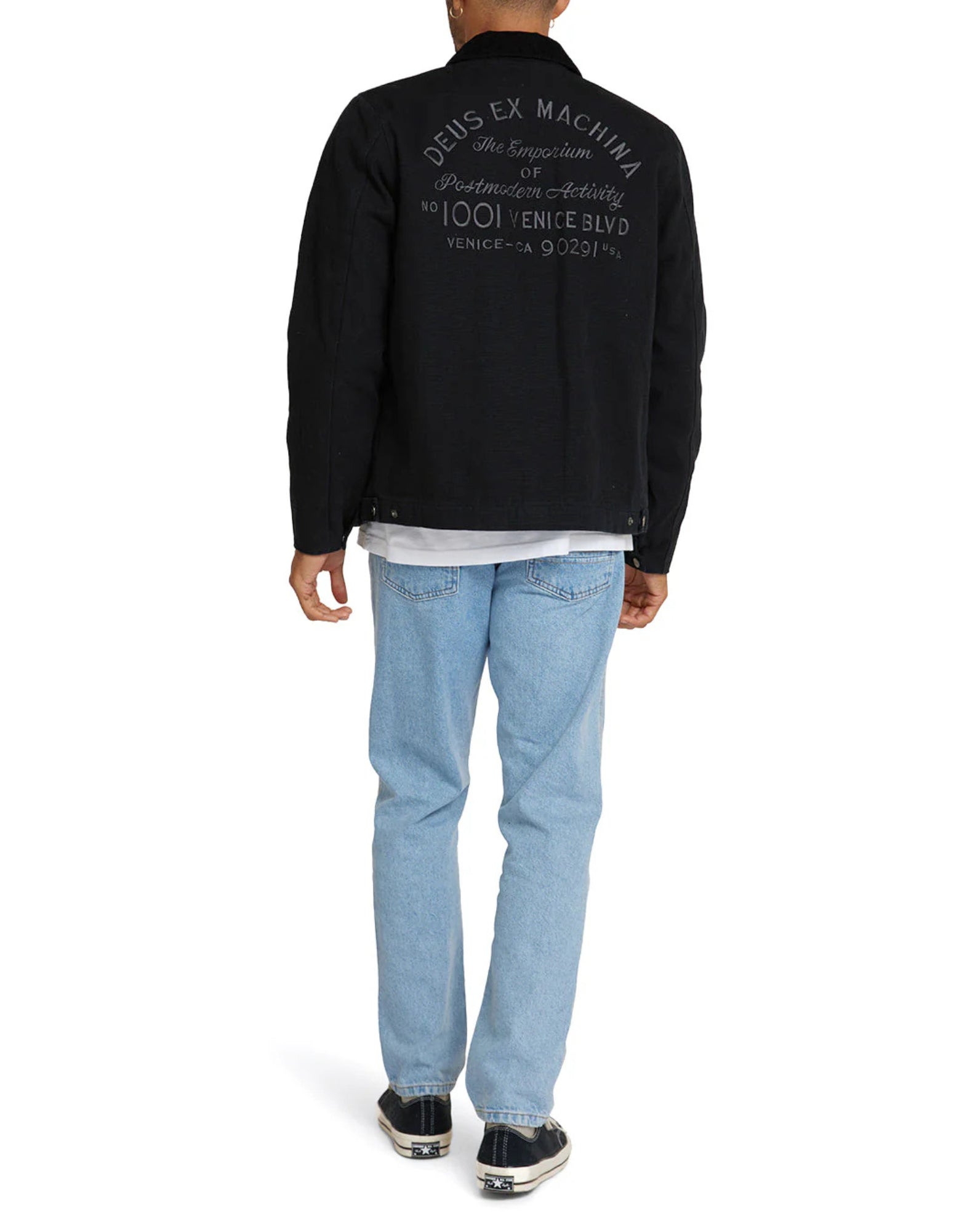 Jacke Man DMF86343 Adressarbeitsbekleidung schwarz Deus Ex Machina