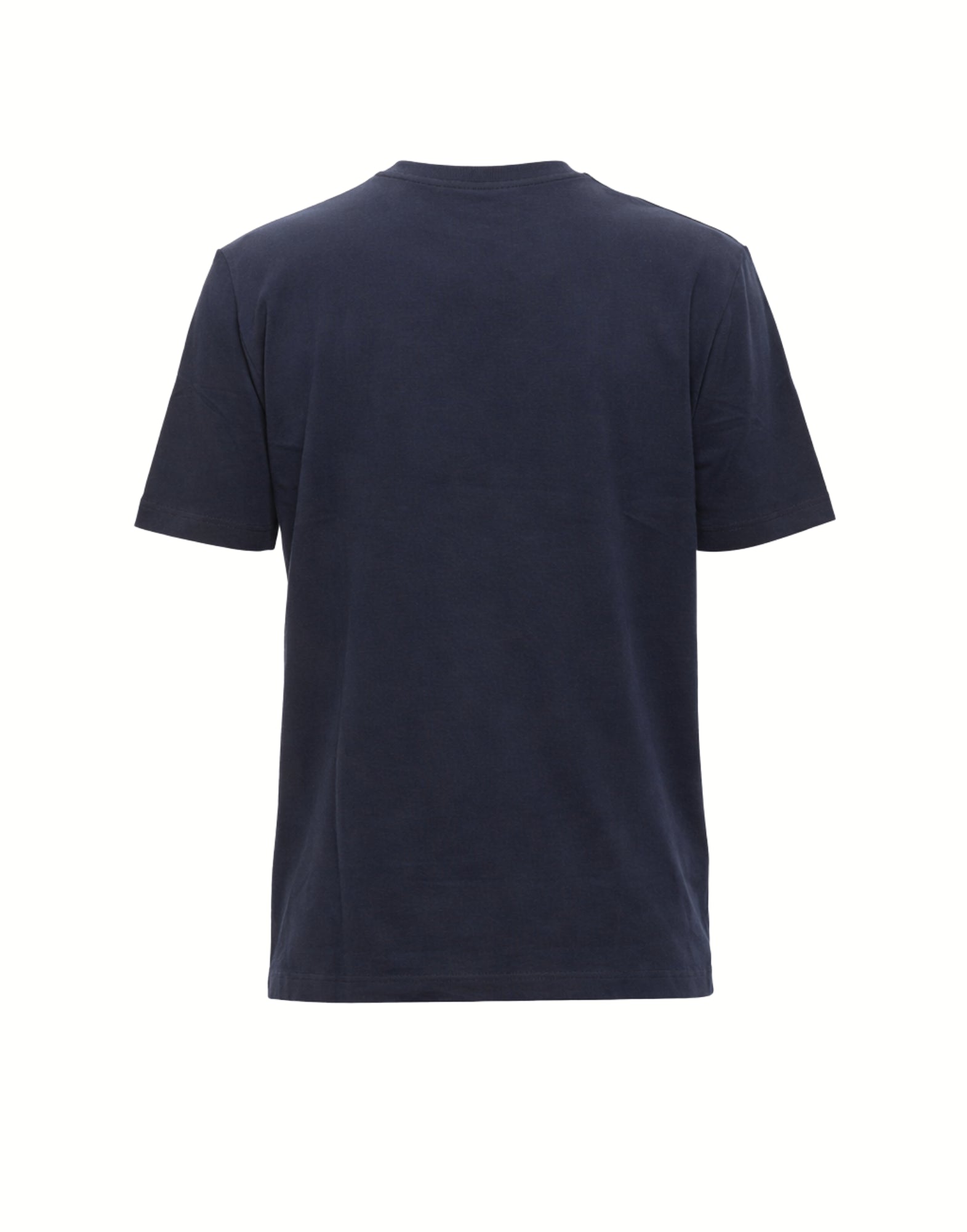 Blauer Camiseta de hombre Ernst de algodón en azul con logo estampado frontal 26SBLUH02299-007439 888