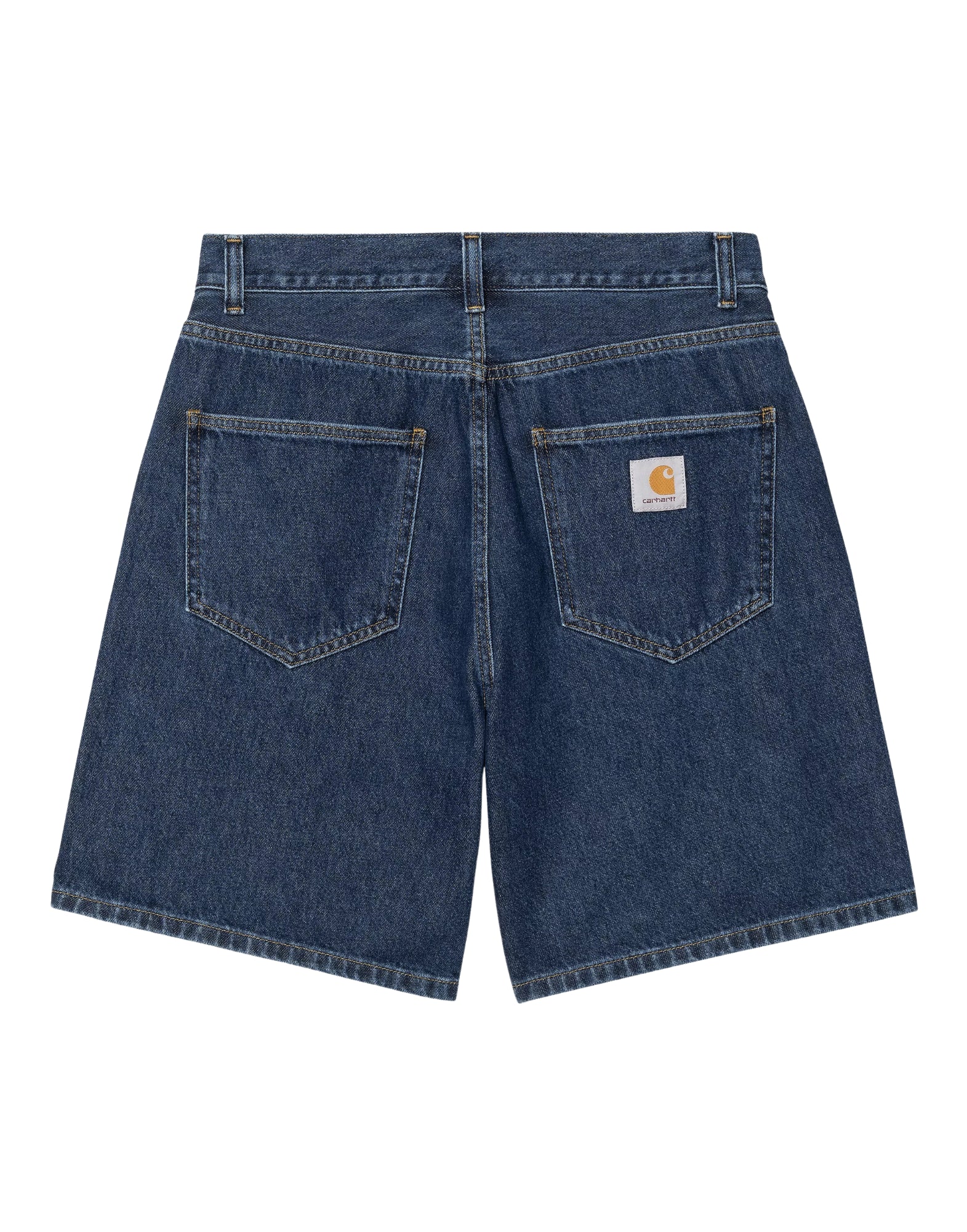 Short MAN I034869 0160 놀란 블루 헤비 스톤 세척 CARHARTT WIP